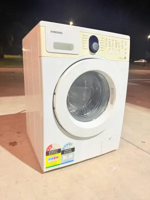 **SAMSUNG 7.5 KGS FRONT LOADER WASHING MACHINE**
