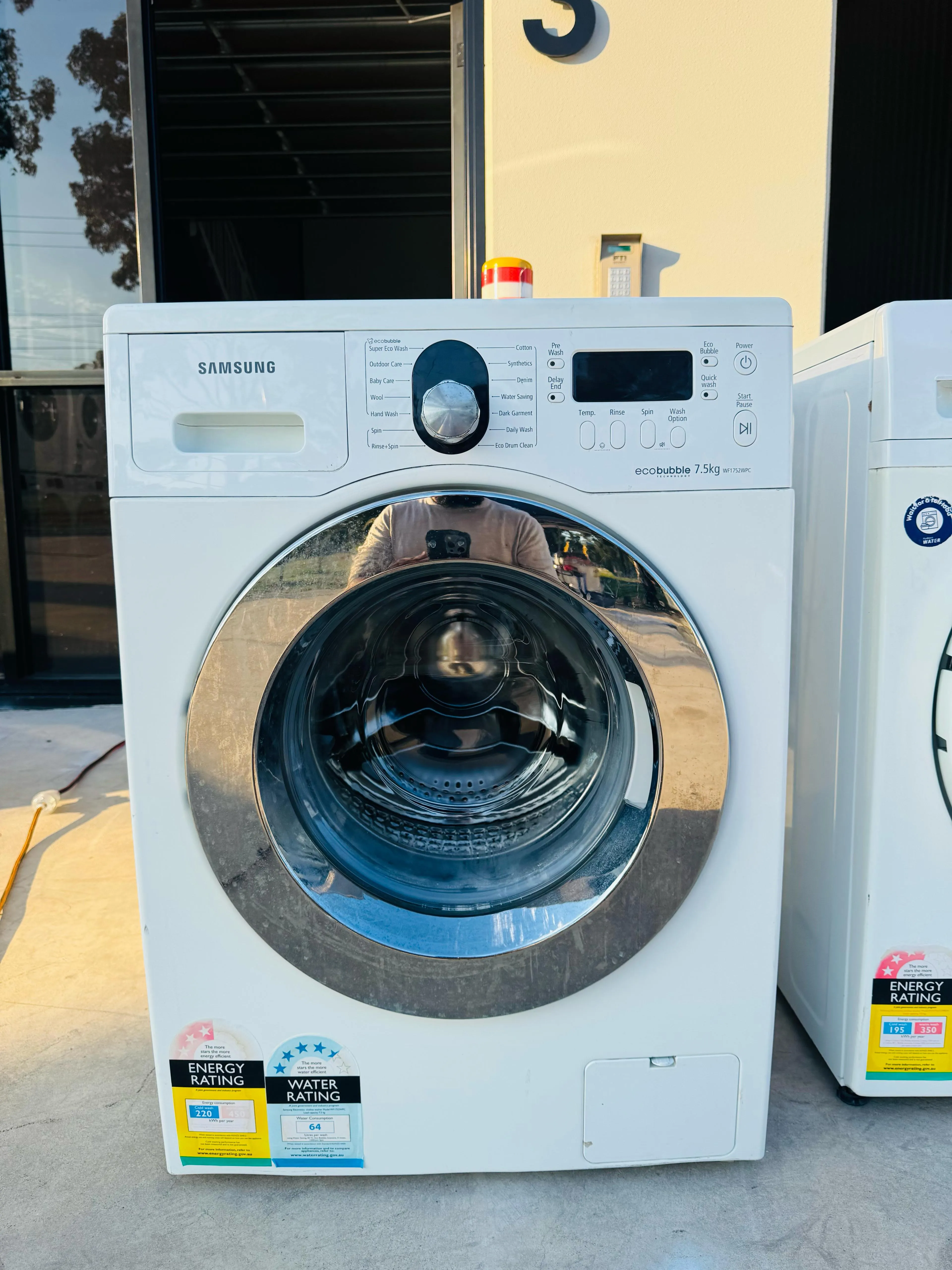 *SAMSUNG 7.5KGS FRONT LOADER WASHING MACHINE** FREE DELIVERY