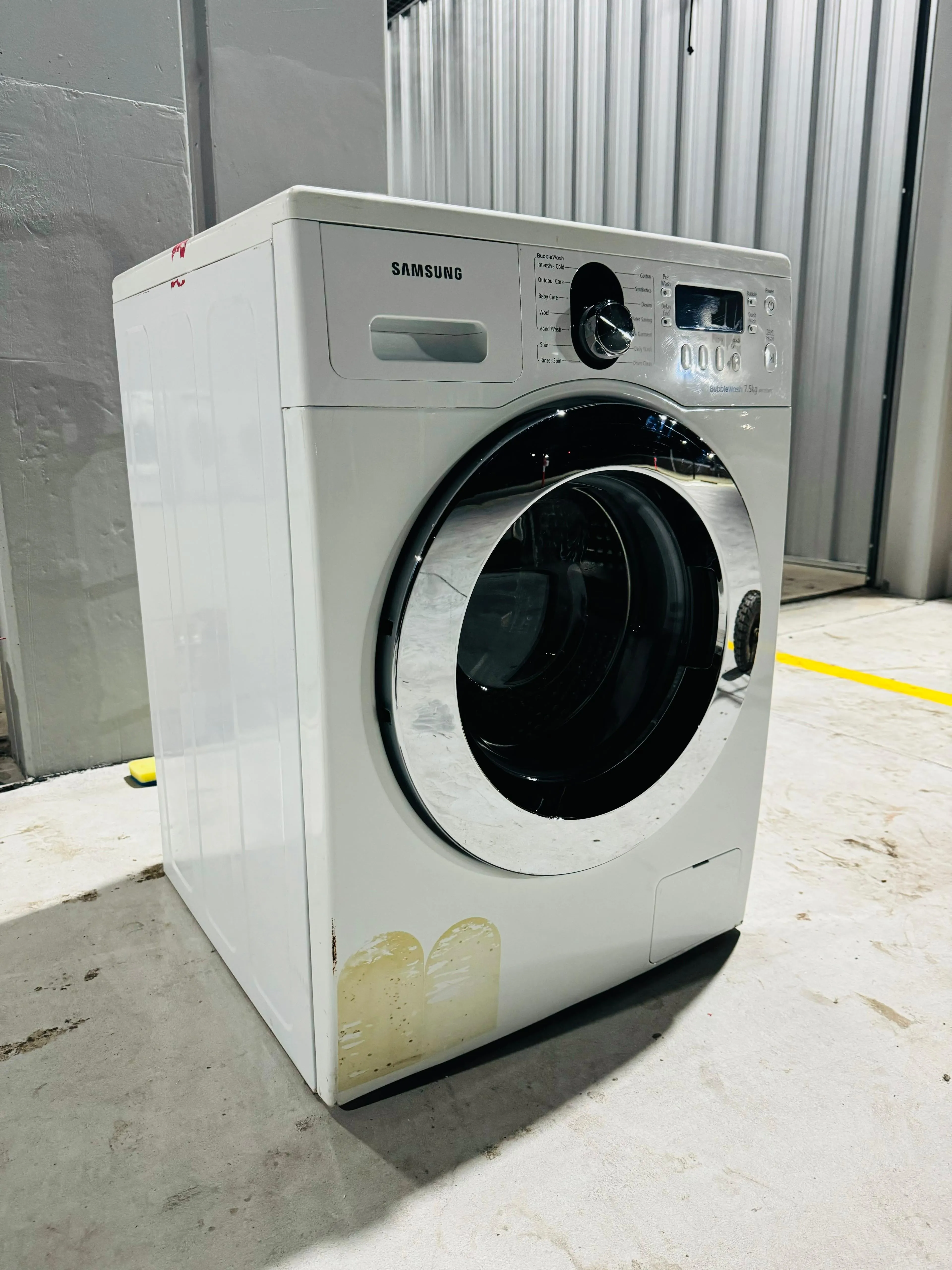 **SAMSUNG 7.5KGS FRONT LOADER WASHING MACHINE**