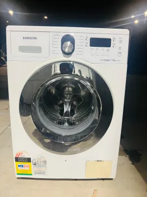 **SAMSUNG 7.5KGS FRONT LOADER WASHING MACHINE**
