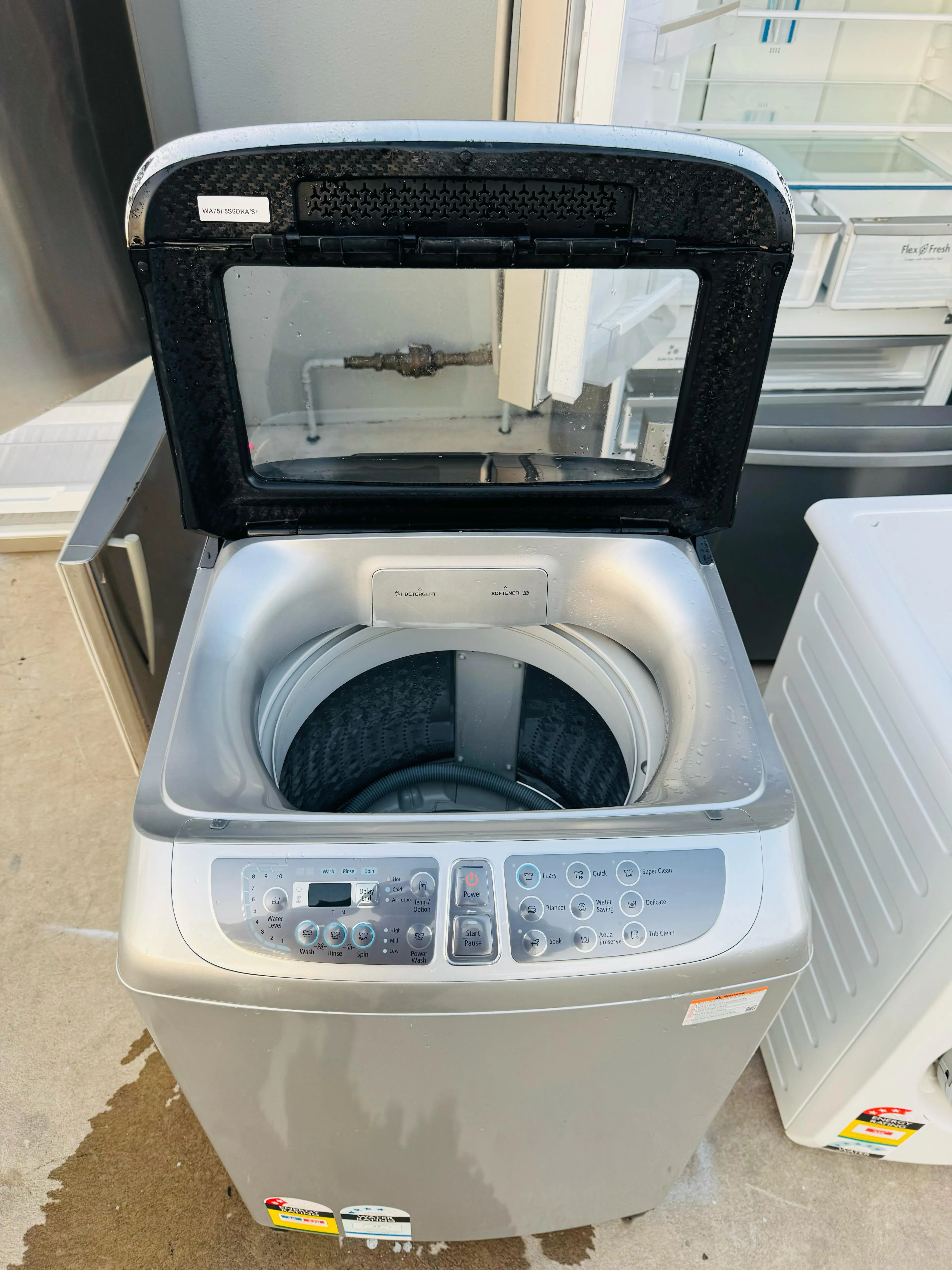**SAMSUNG 7.5KGS TOP LOADER WASHING MACHINE** FREE DELIVERY