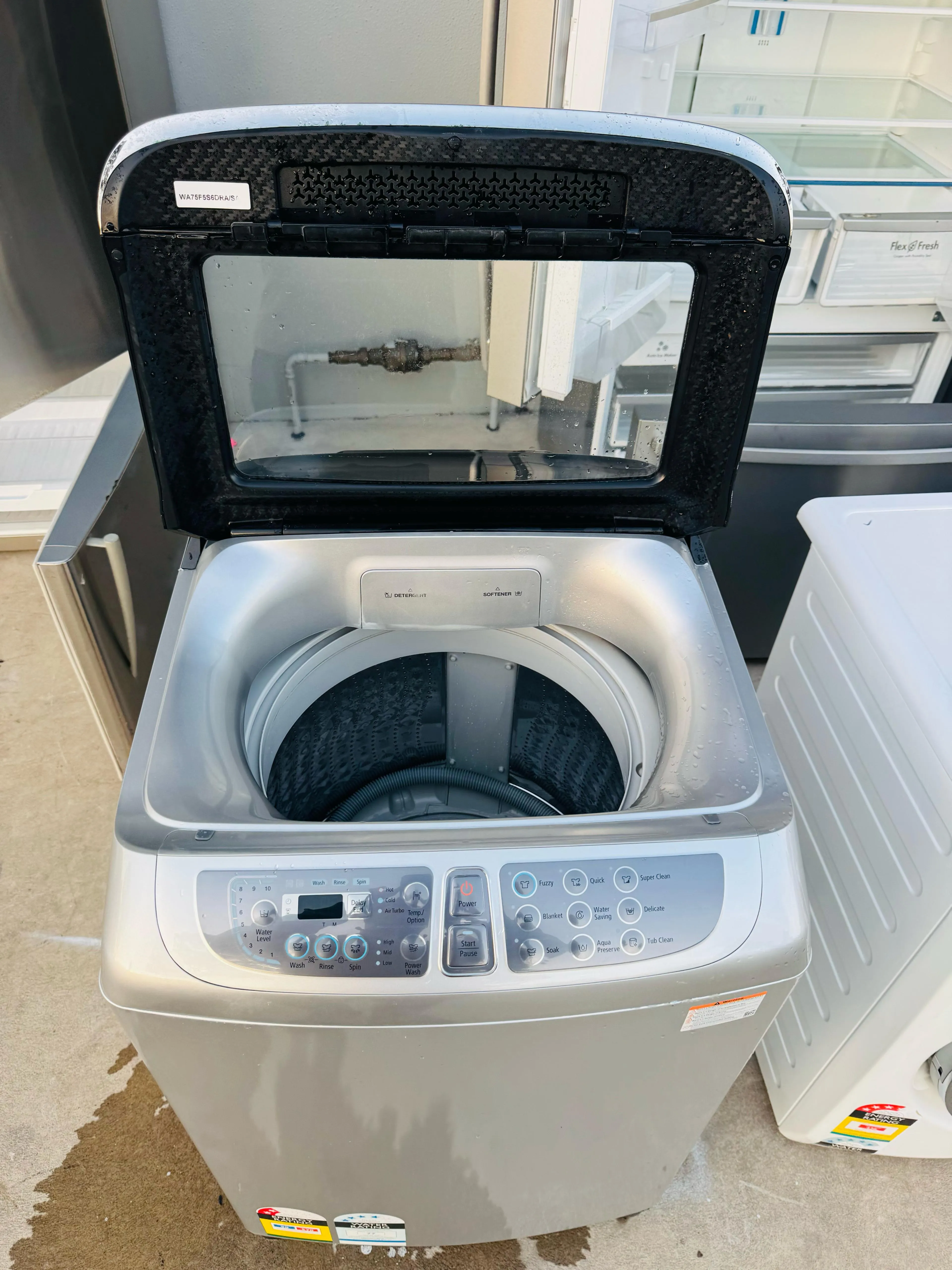 **SAMSUNG 7.5KGS TOP LOADER WASHING MACHINE** FREE DELIVERY