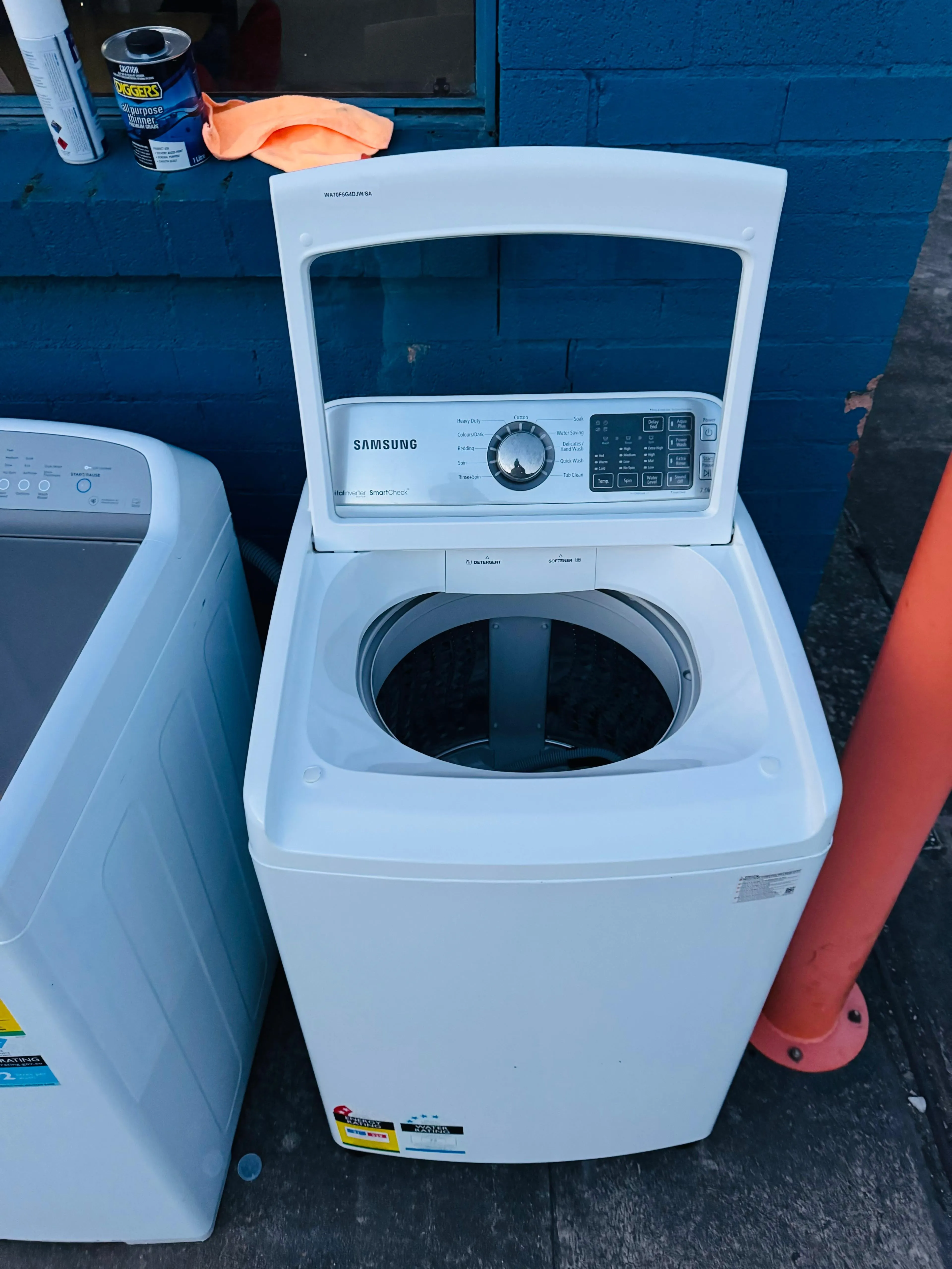 **SAMSUNG 7KGS TOP LOADER WASHING MACHINE**