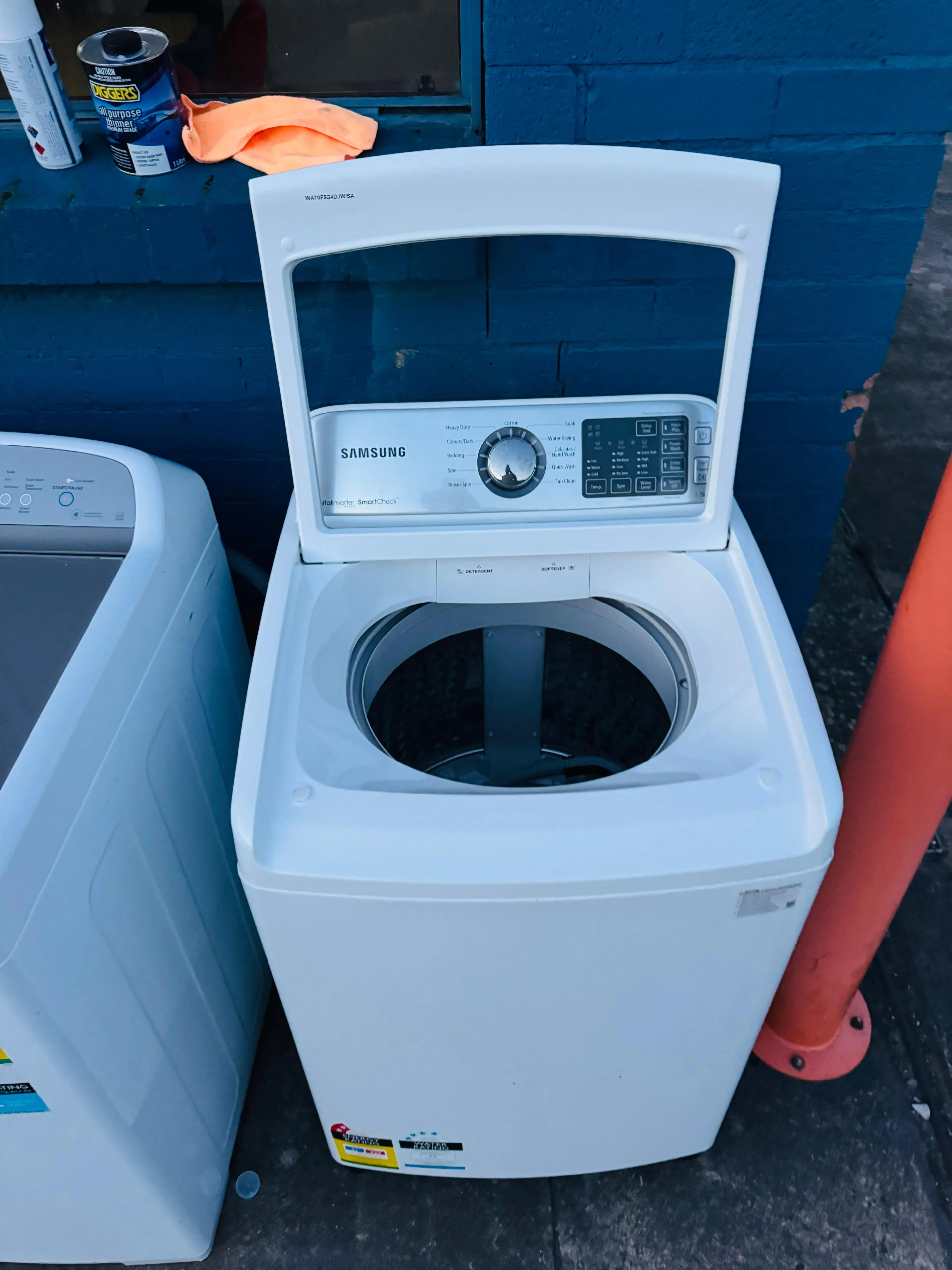 **SAMSUNG 7KGS TOP LOADER WASHING MACHINE**