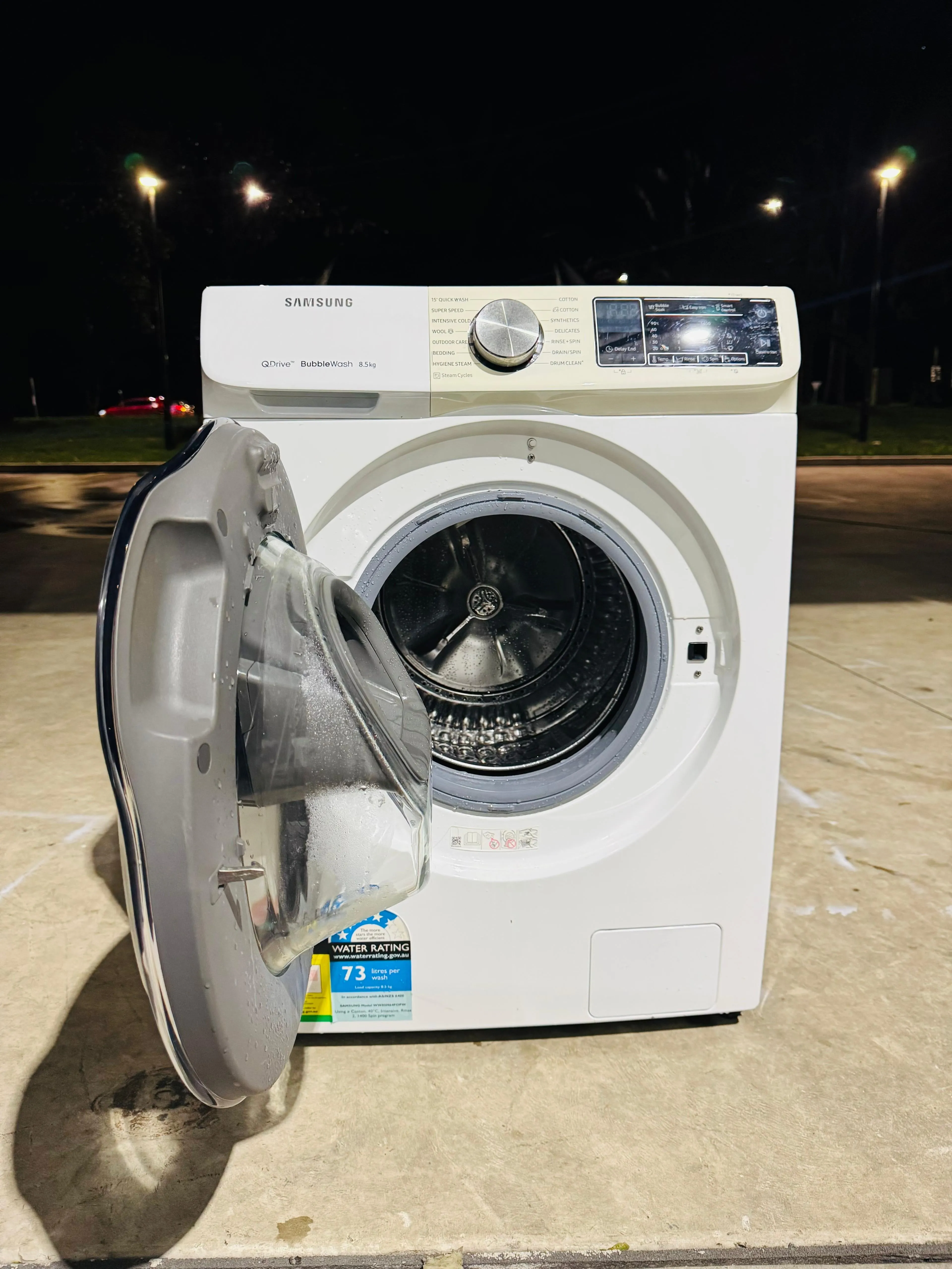 **SAMSUNG 8.5 KGS FRONT LOADER WASHING MACHINE**