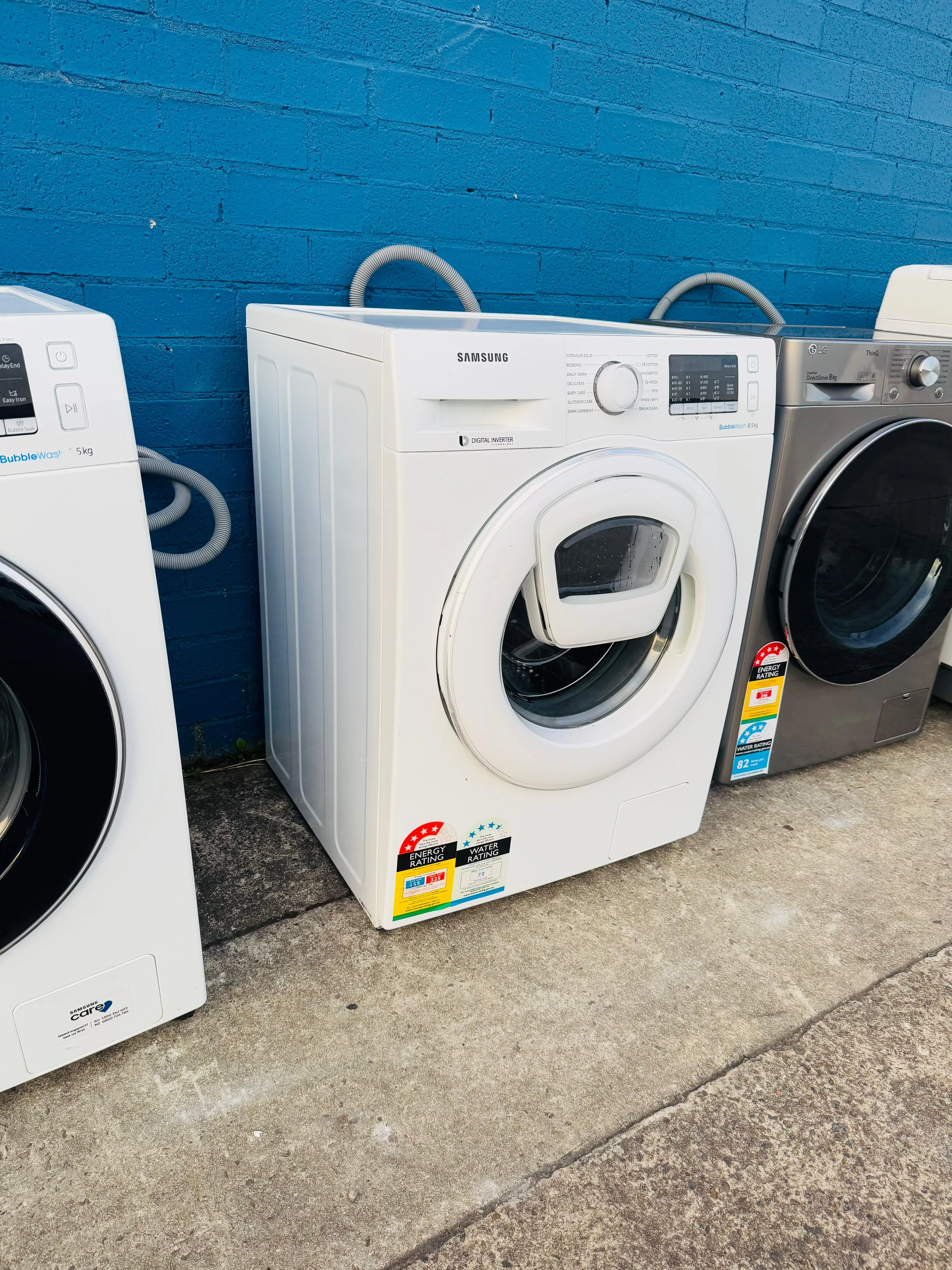 **SAMSUNG 8.5 KGS FRONT LOADER WASHING MACHINE**