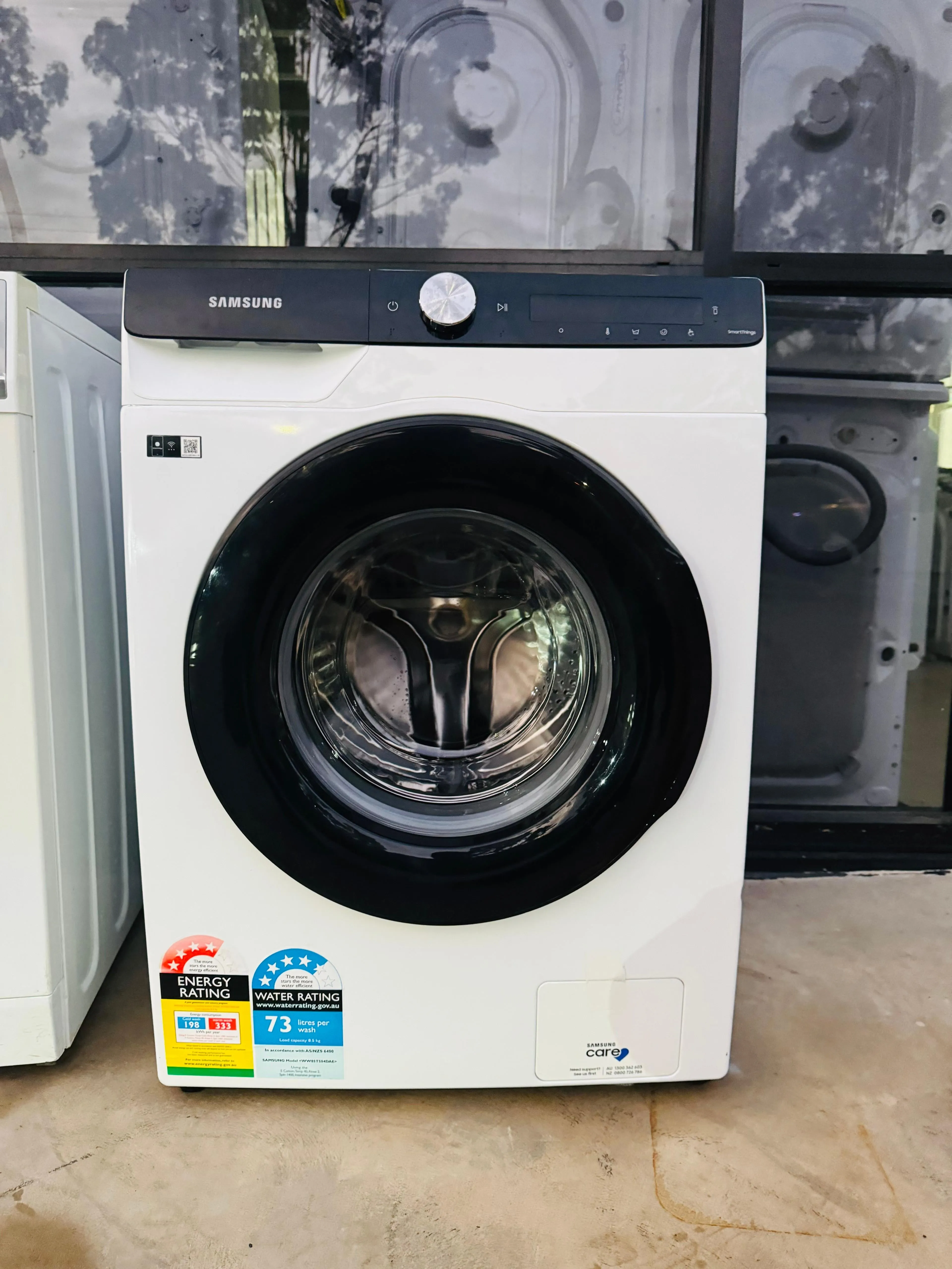**SAMSUNG 8.5 KGS FRONT LOADER WASHING MACHINE**