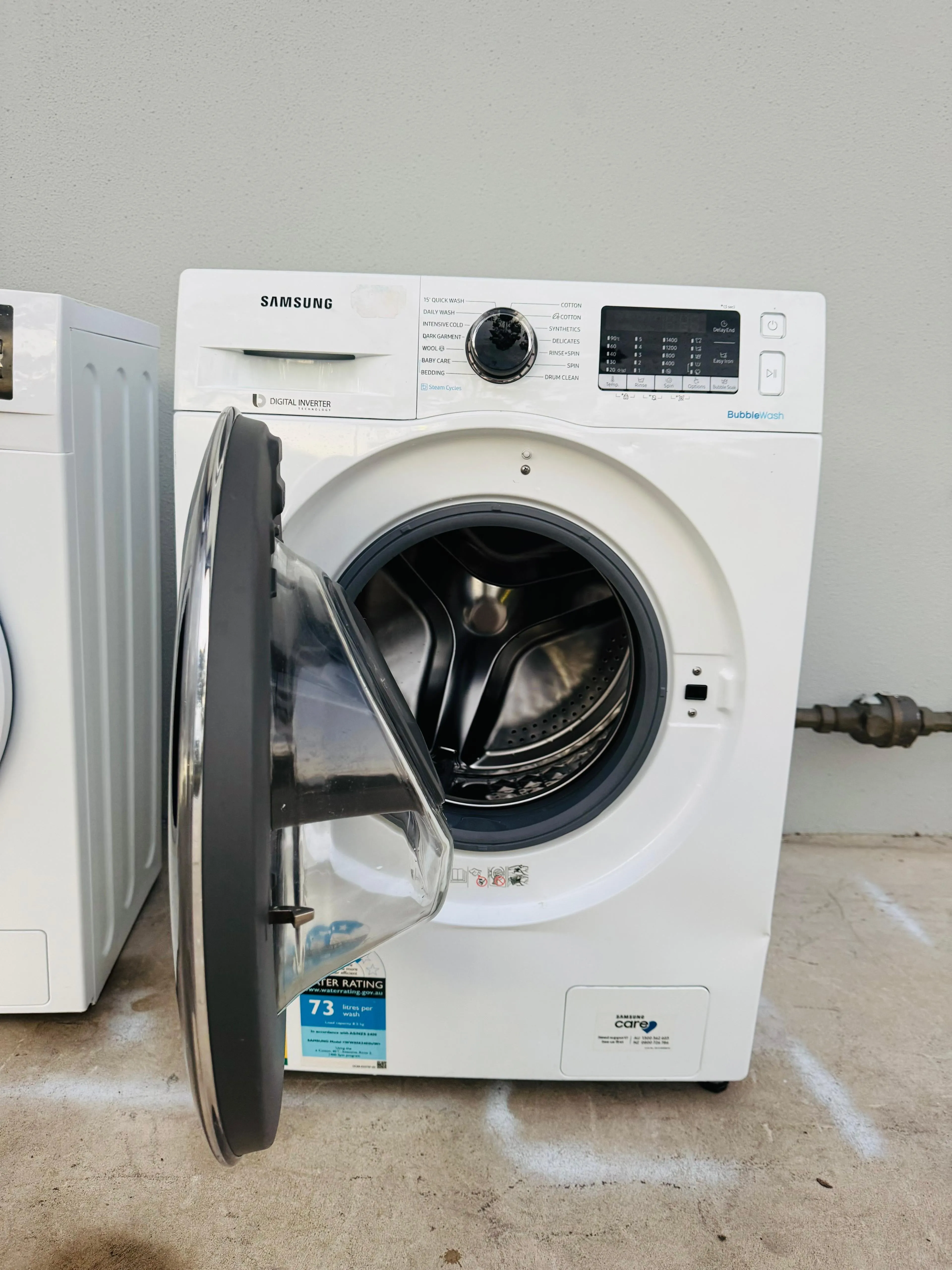 **SAMSUNG 8.5 KGS FRONT LOADER WASHING MACHINE**