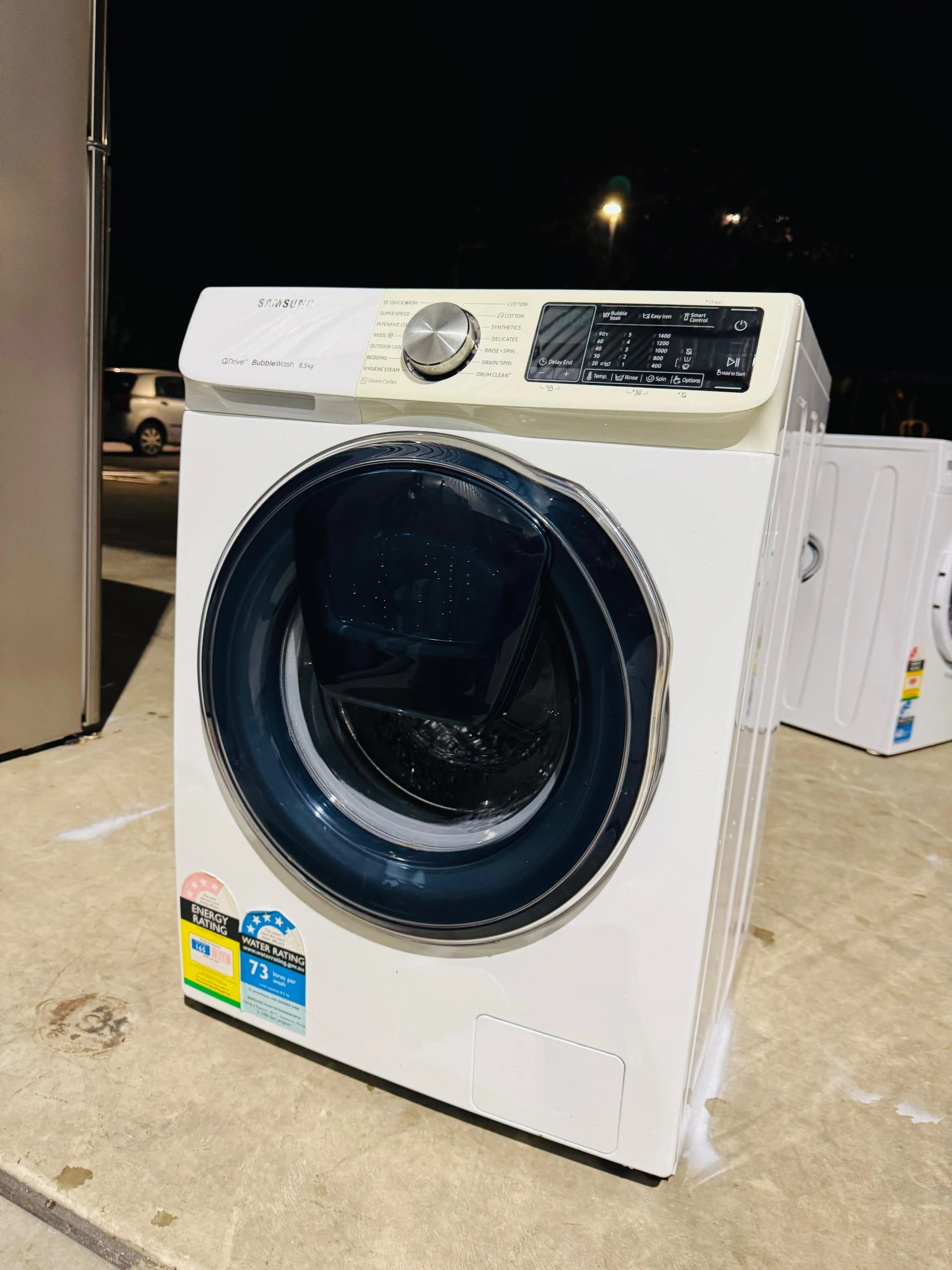 **SAMSUNG 8.5 KGS FRONT LOADER WASHING MACHINE**