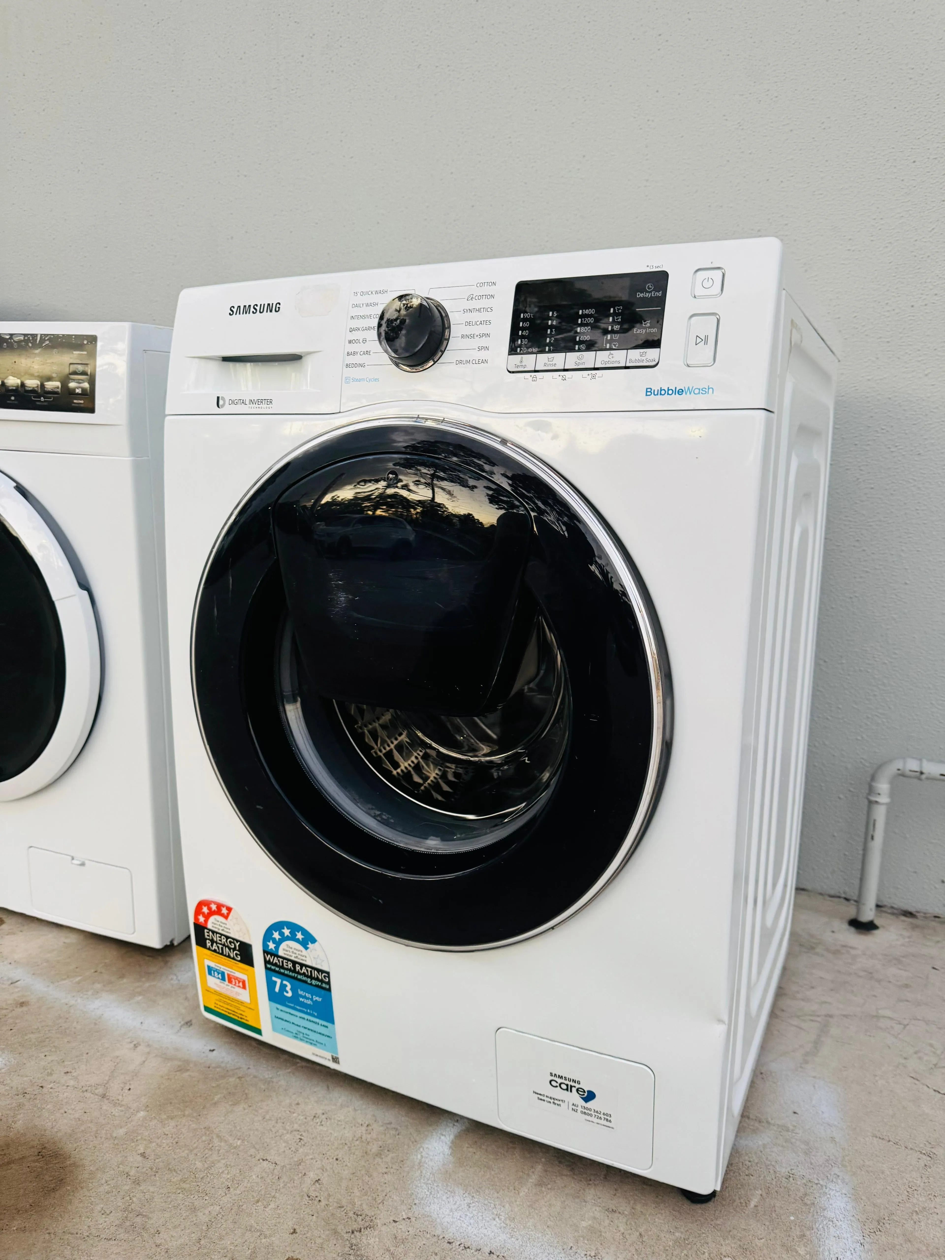 **SAMSUNG 8.5 KGS FRONT LOADER WASHING MACHINE**
