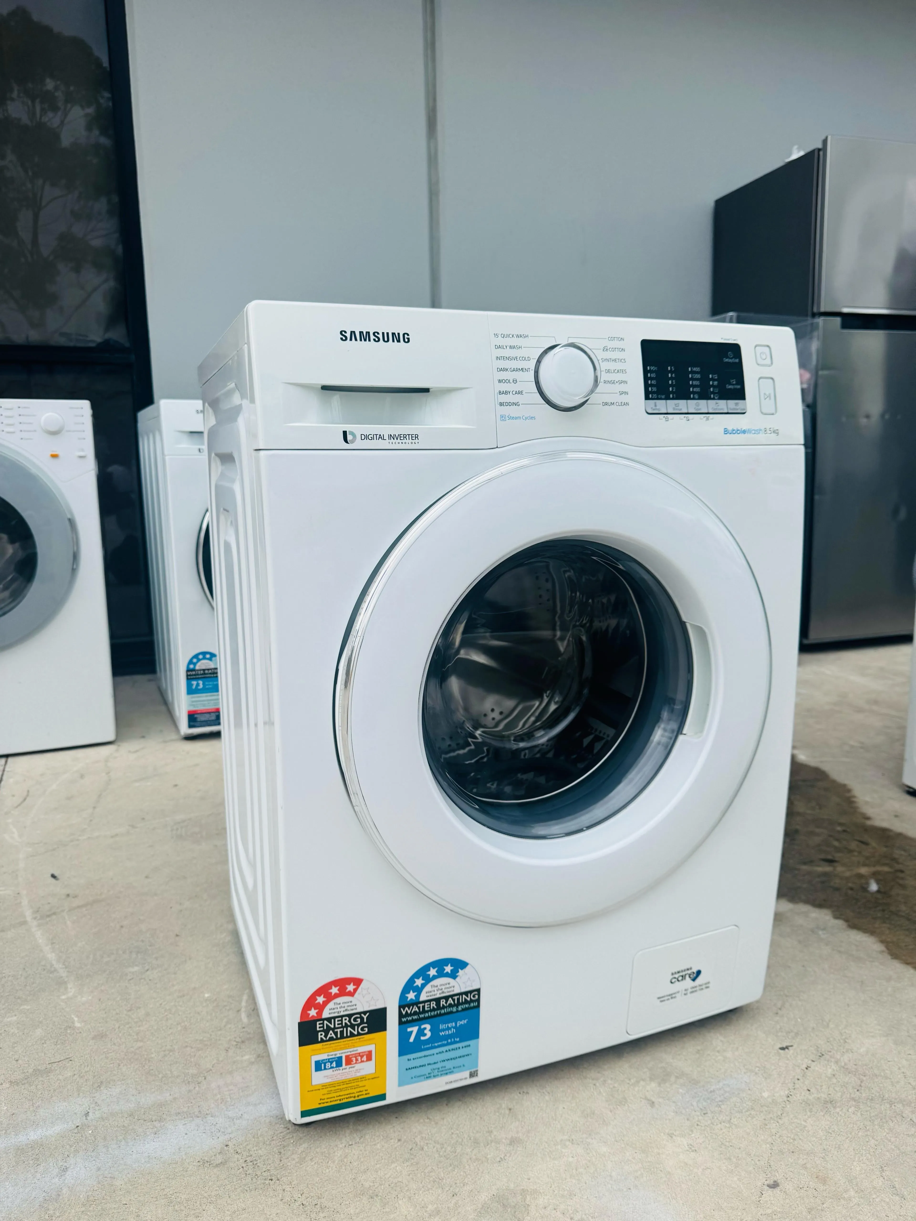 **SAMSUNG 8.5 KGS FRONT LOADER WASHING MACHINE**