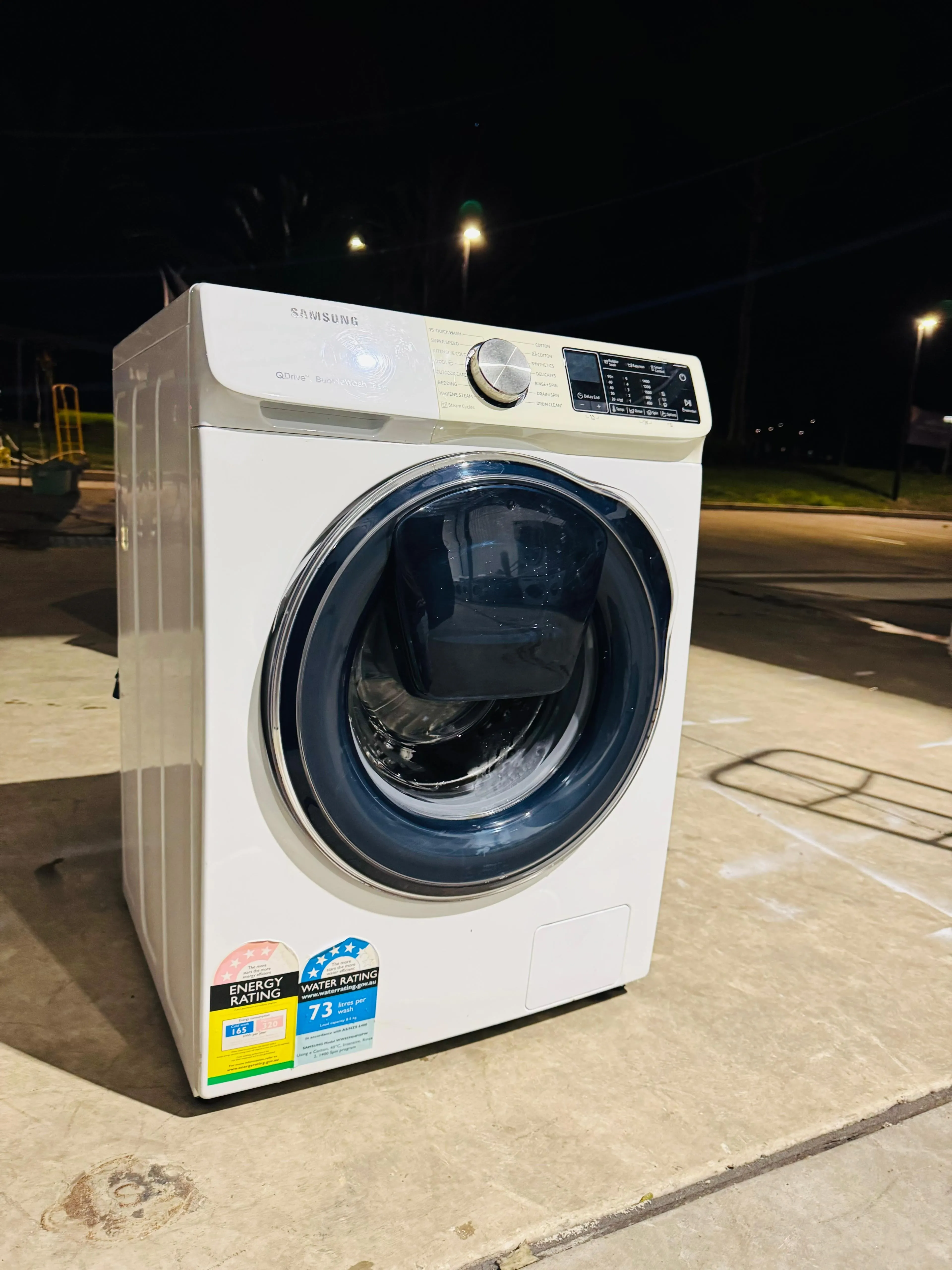 **SAMSUNG 8.5 KGS FRONT LOADER WASHING MACHINE**