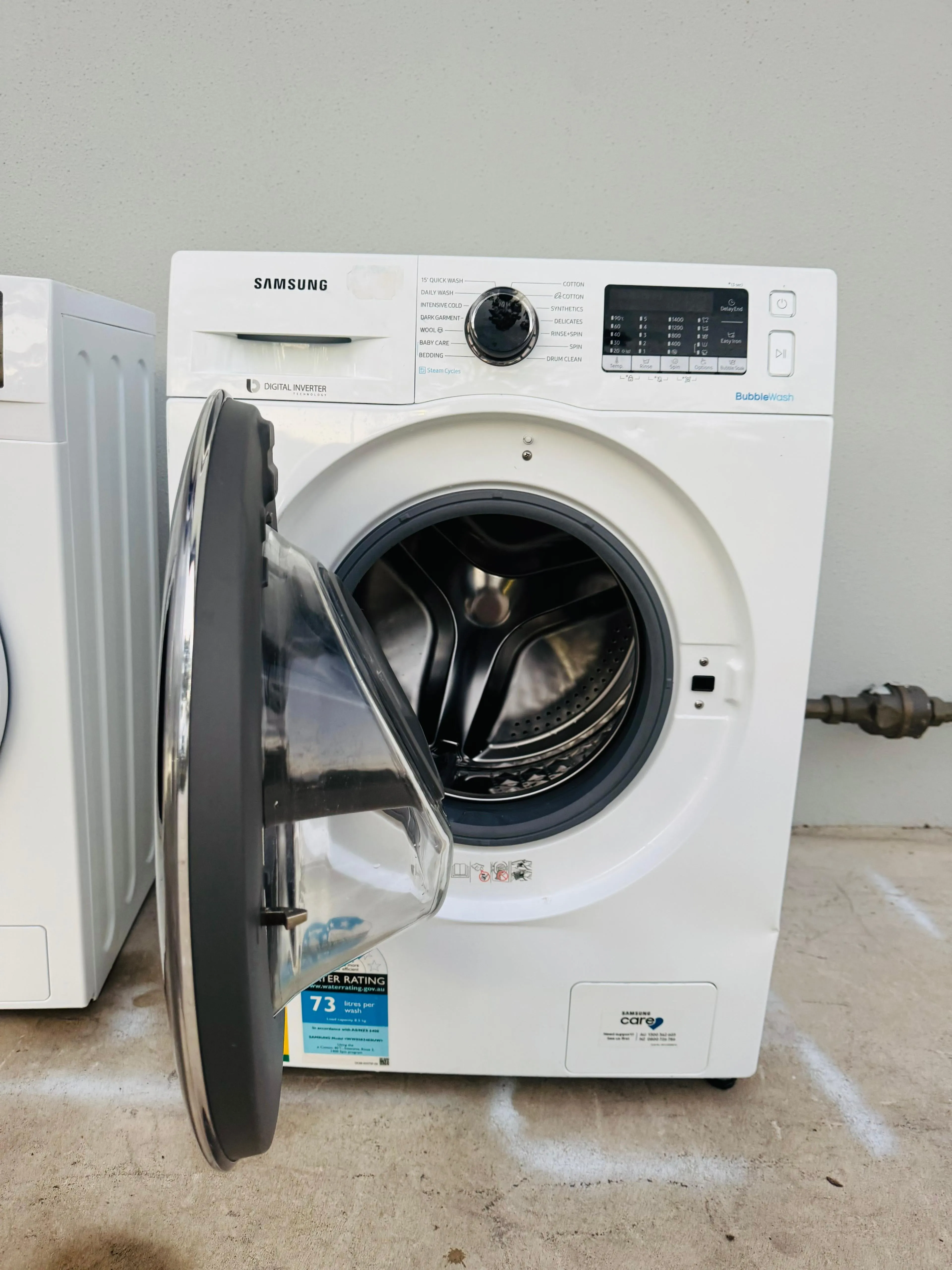 **SAMSUNG 8.5 KGS FRONT LOADER WASHING MACHINE**