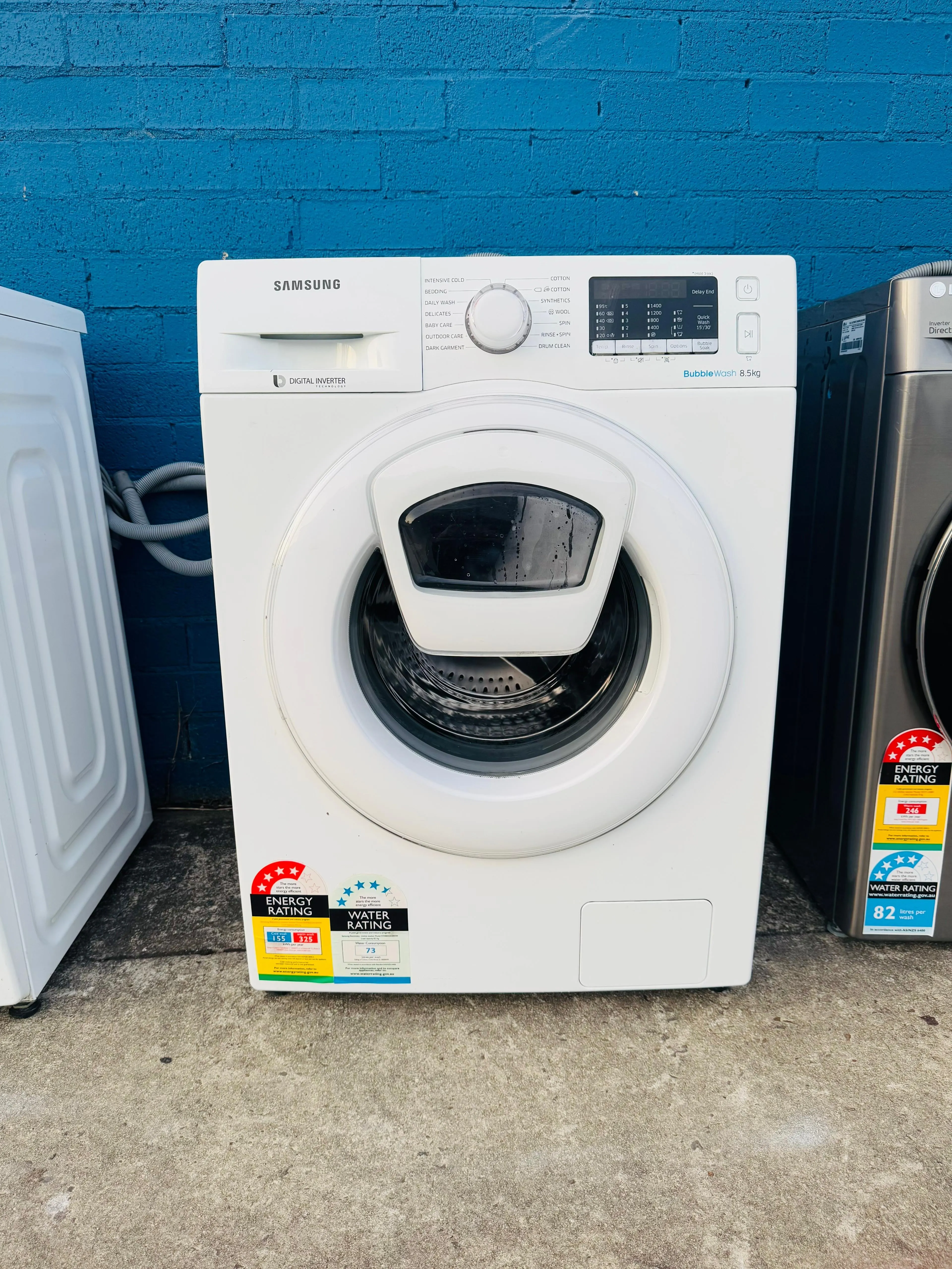 **SAMSUNG 8.5 KGS FRONT LOADER WASHING MACHINE**