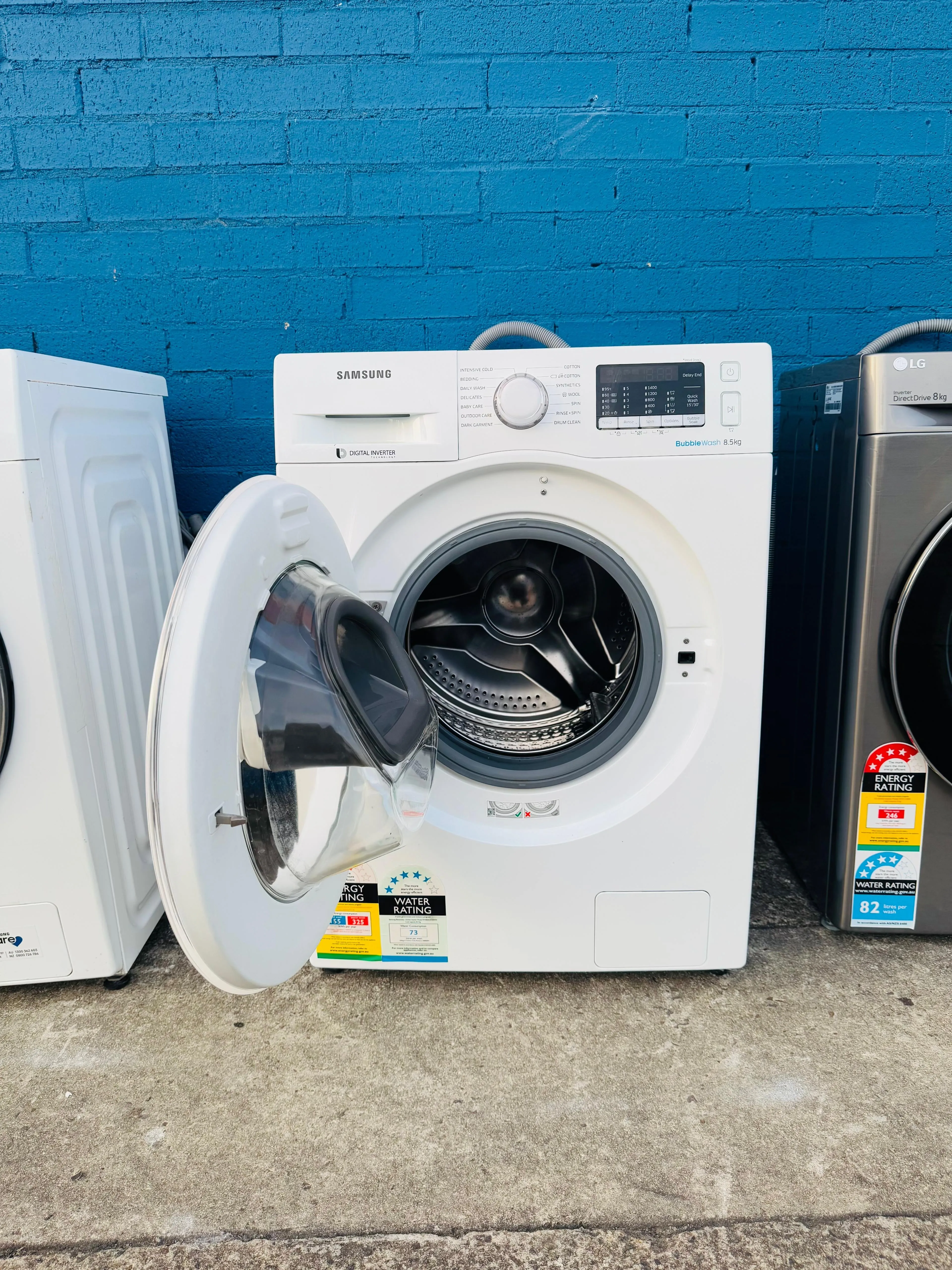 **SAMSUNG 8.5 KGS FRONT LOADER WASHING MACHINE**
