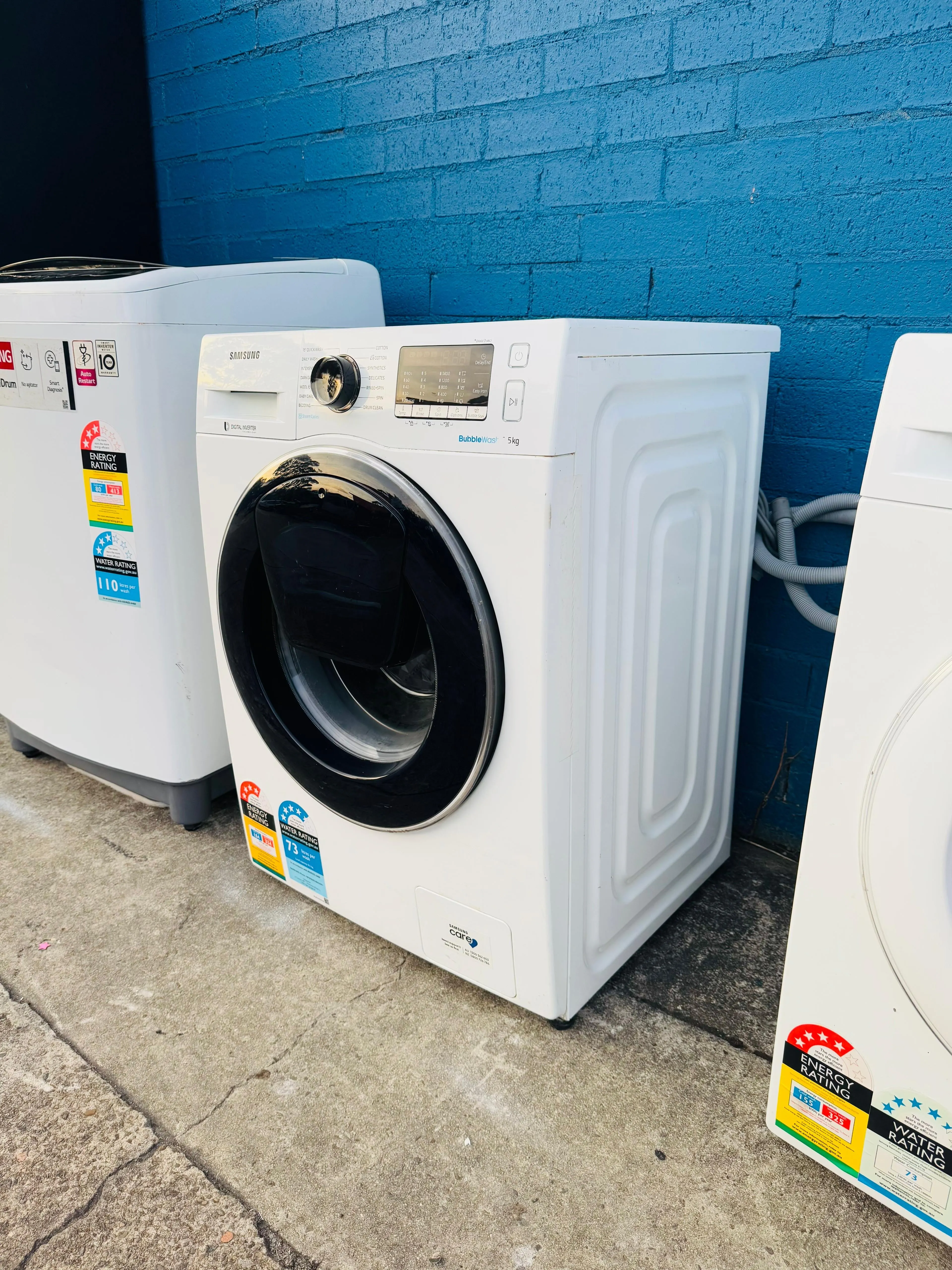 **SAMSUNG 8.5 KGS FRONT LOADER WASHING MACHINE**