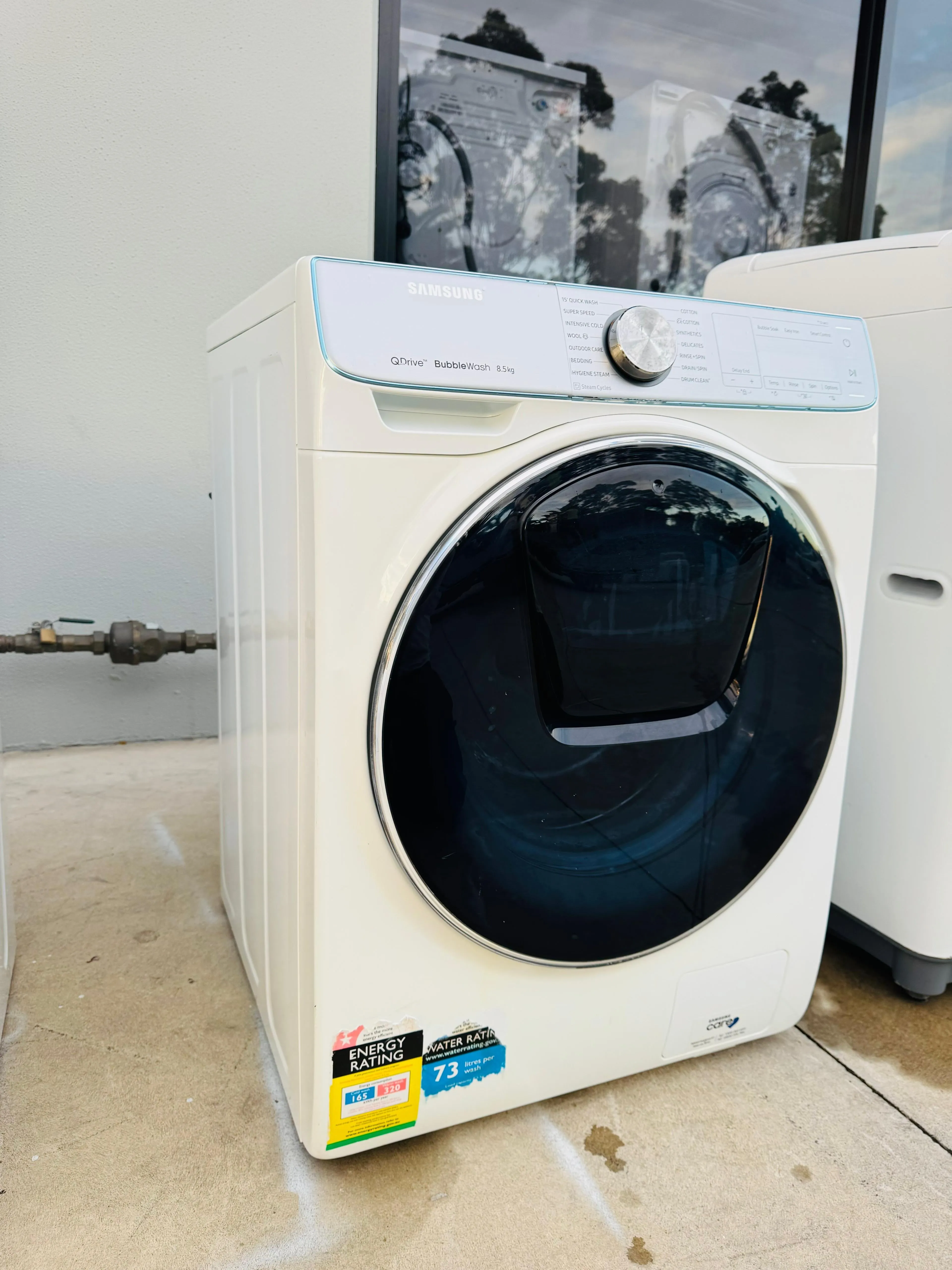**SAMSUNG 8.5 KGS FRONT LOADER WASHING MACHINE**