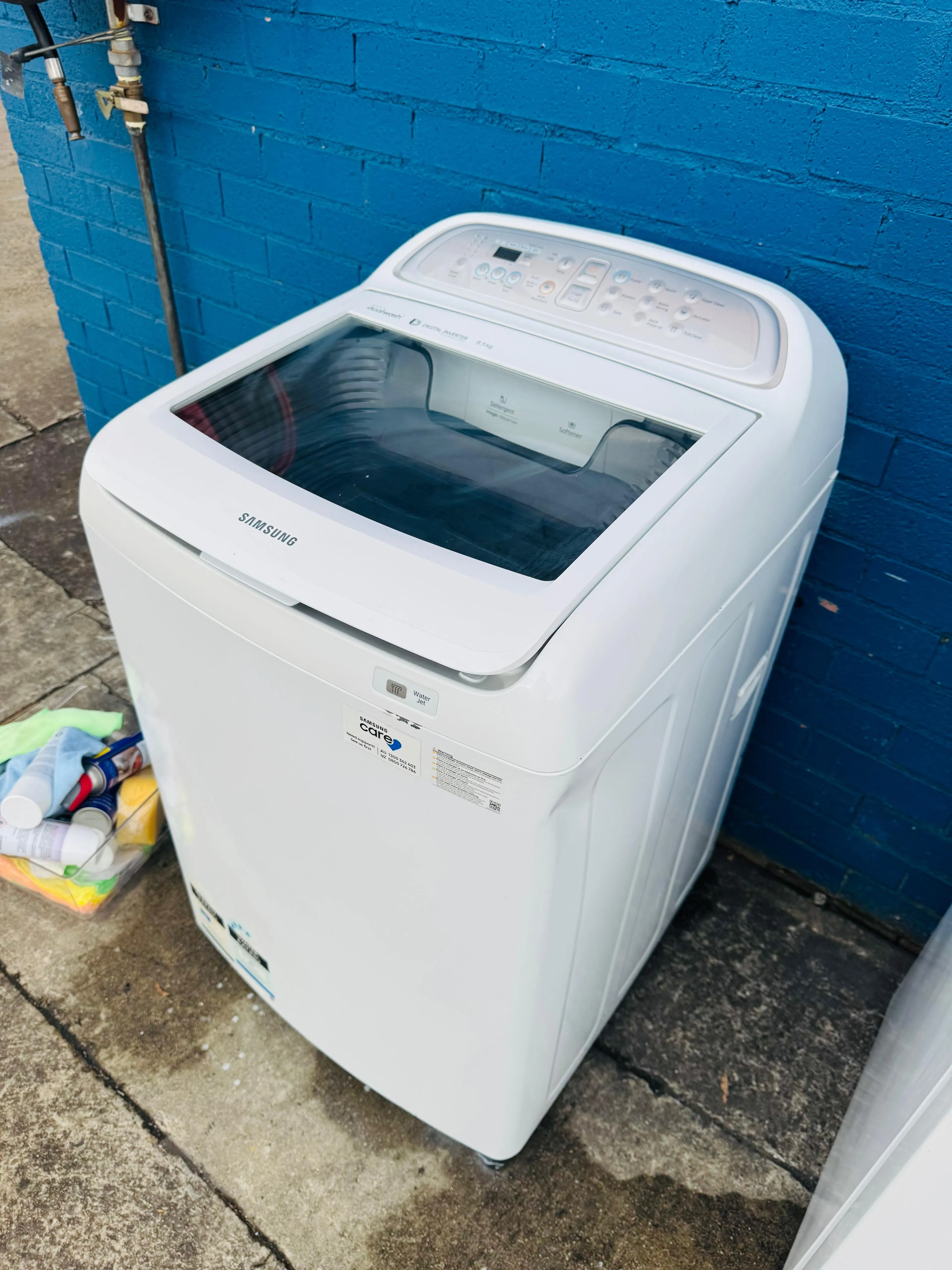 **SAMSUNG 8.5 KGS TOP LOADER WASHING MACHINE**