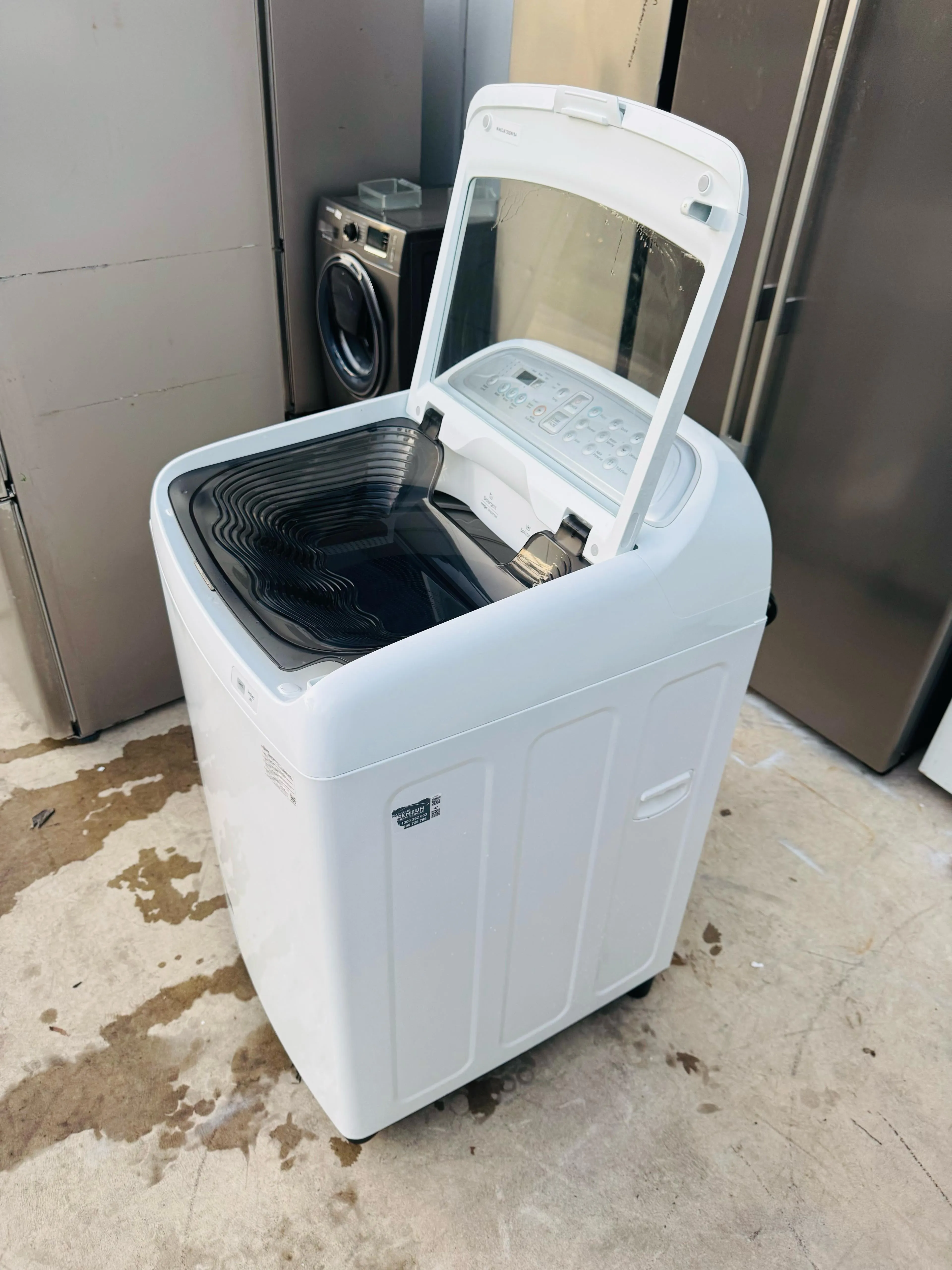 **SAMSUNG 8.5 KGS TOP LOADER WASHING MACHINE**