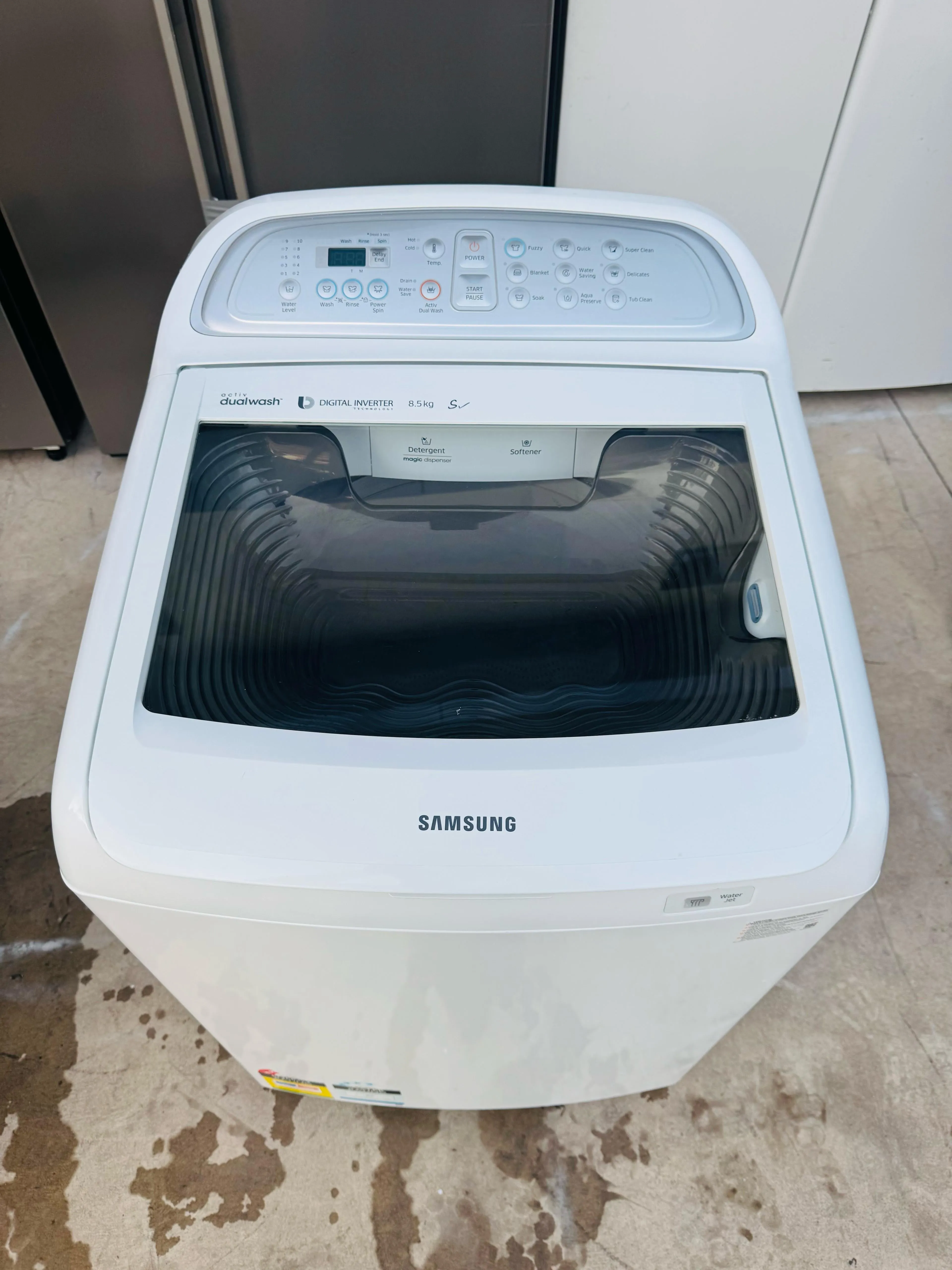 **SAMSUNG 8.5 KGS TOP LOADER WASHING MACHINE**