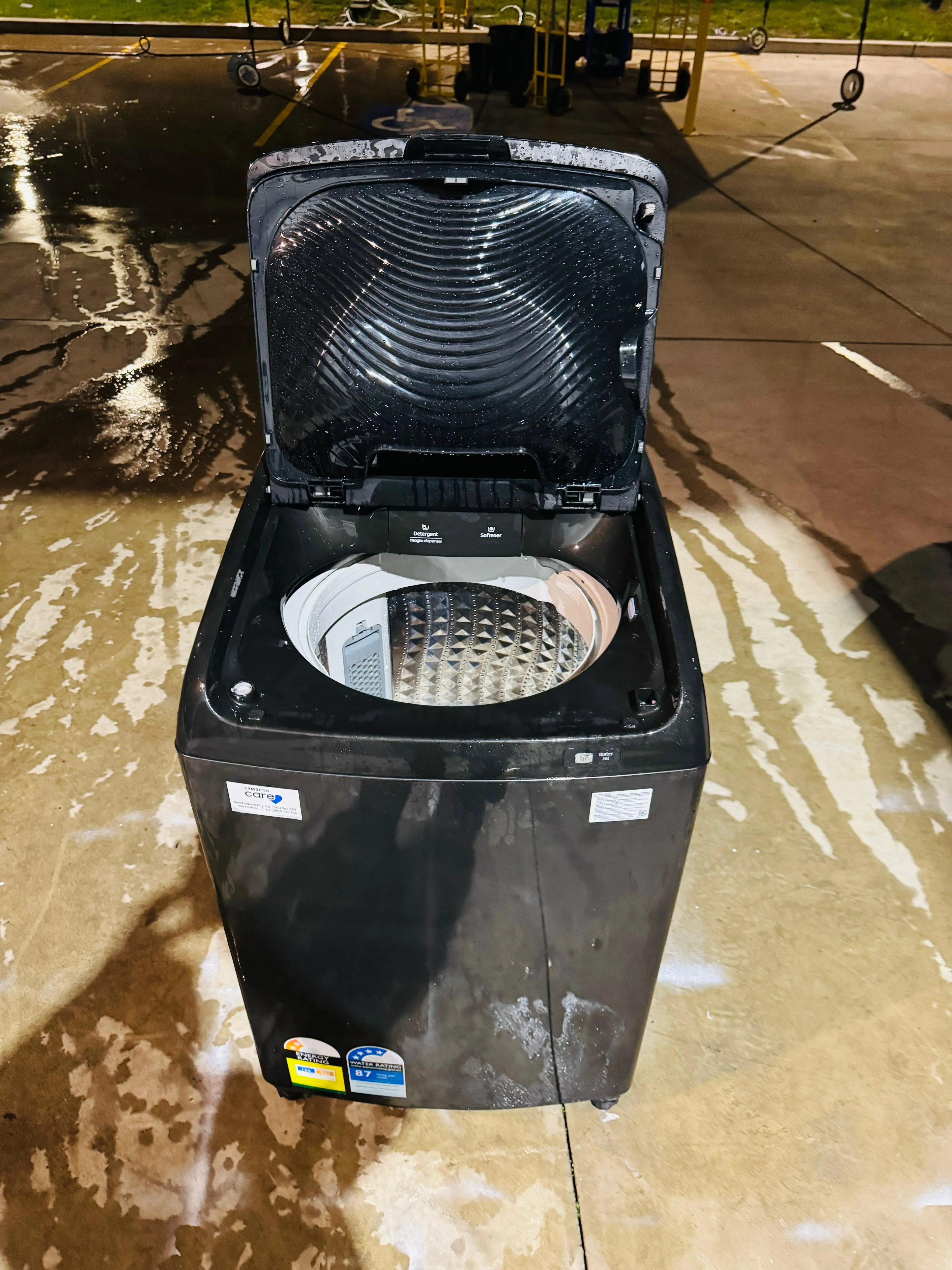 **SAMSUNG 8.5 KGS TOP LOADER WASHING MACHINE**