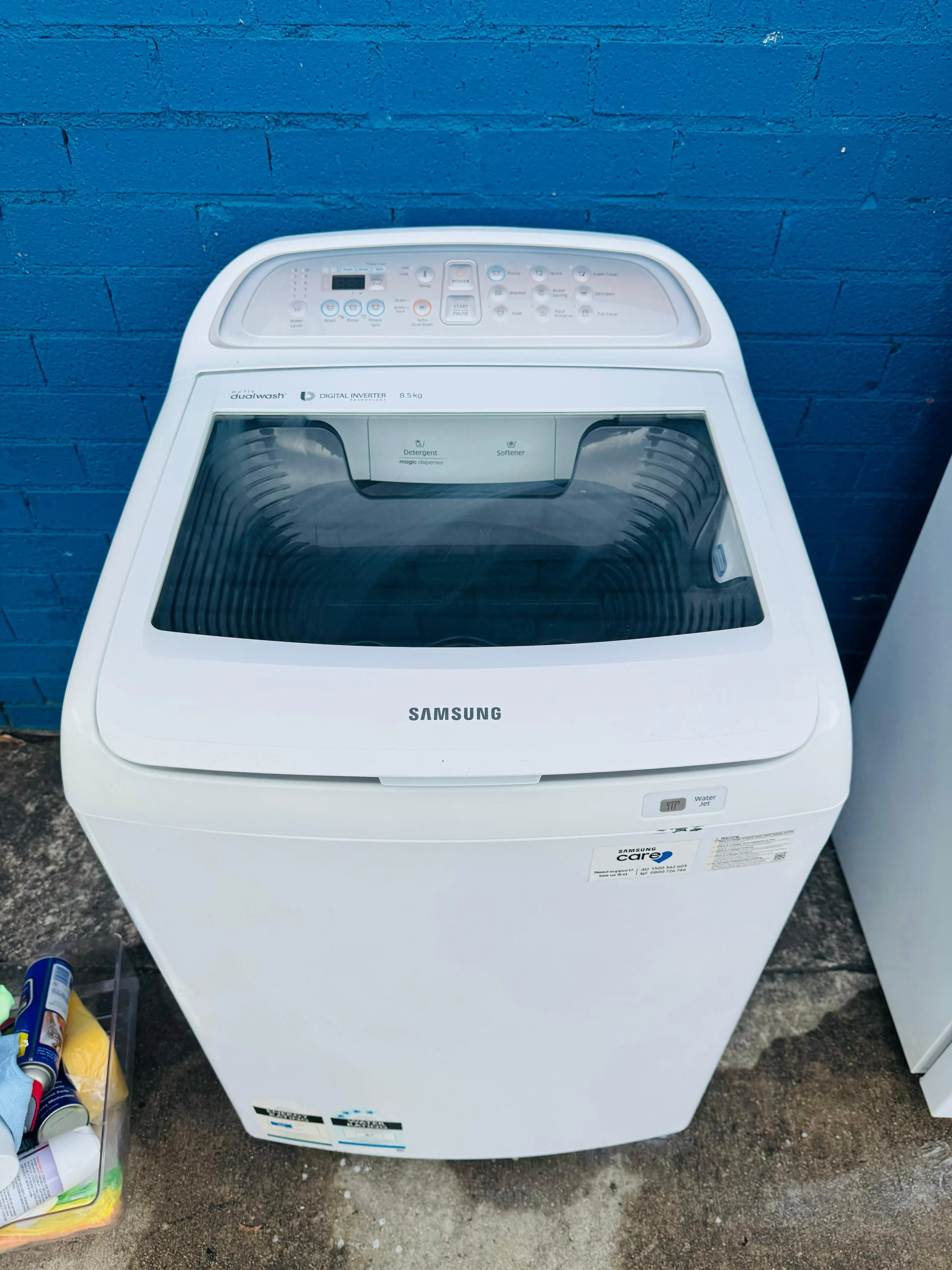**SAMSUNG 8.5 KGS TOP LOADER WASHING MACHINE**