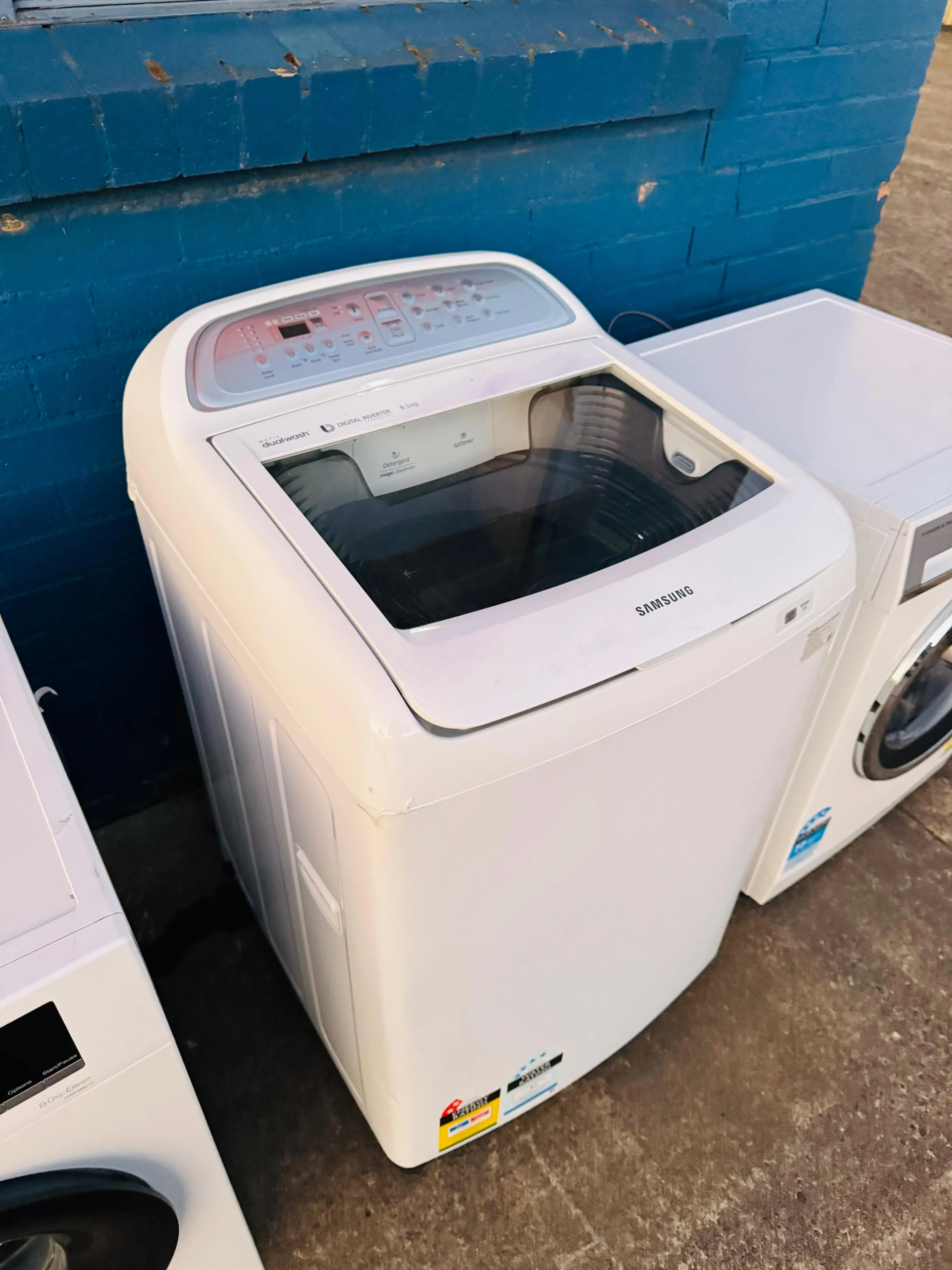 **SAMSUNG 8.5 KGS TOP LOADER WASHING MACHINE**
