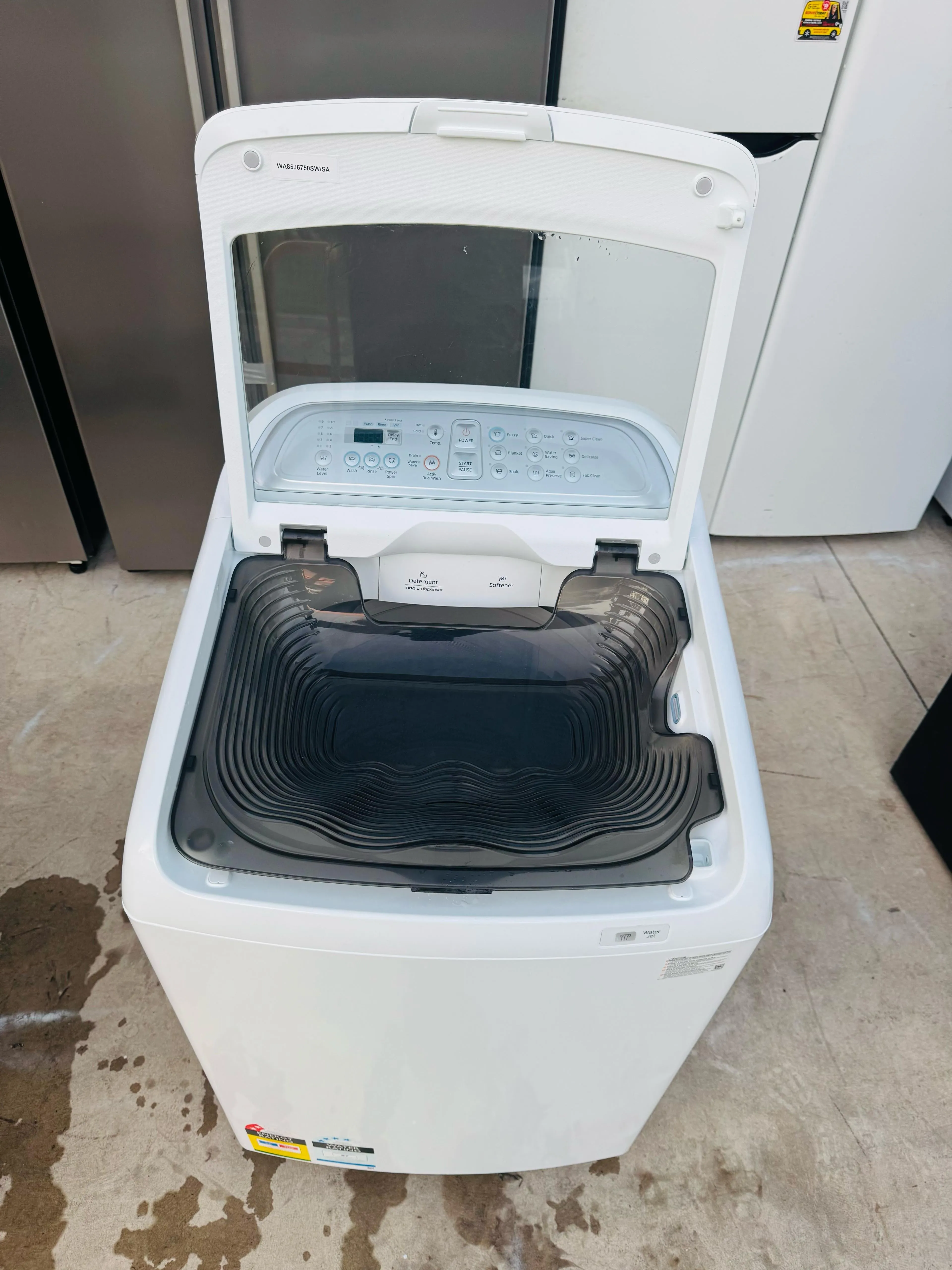 **SAMSUNG 8.5 KGS TOP LOADER WASHING MACHINE**