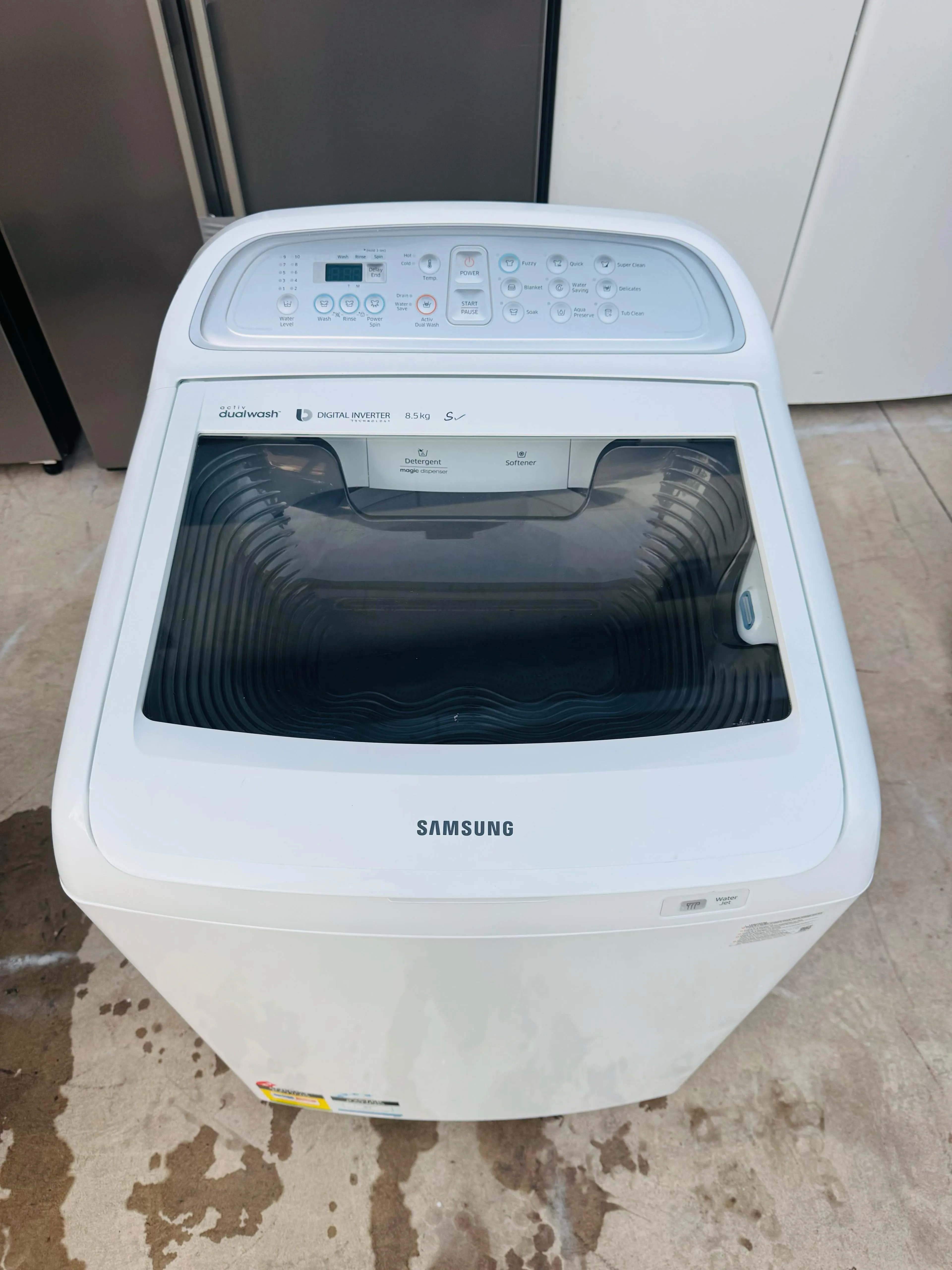 **SAMSUNG 8.5 KGS TOP LOADER WASHING MACHINE**