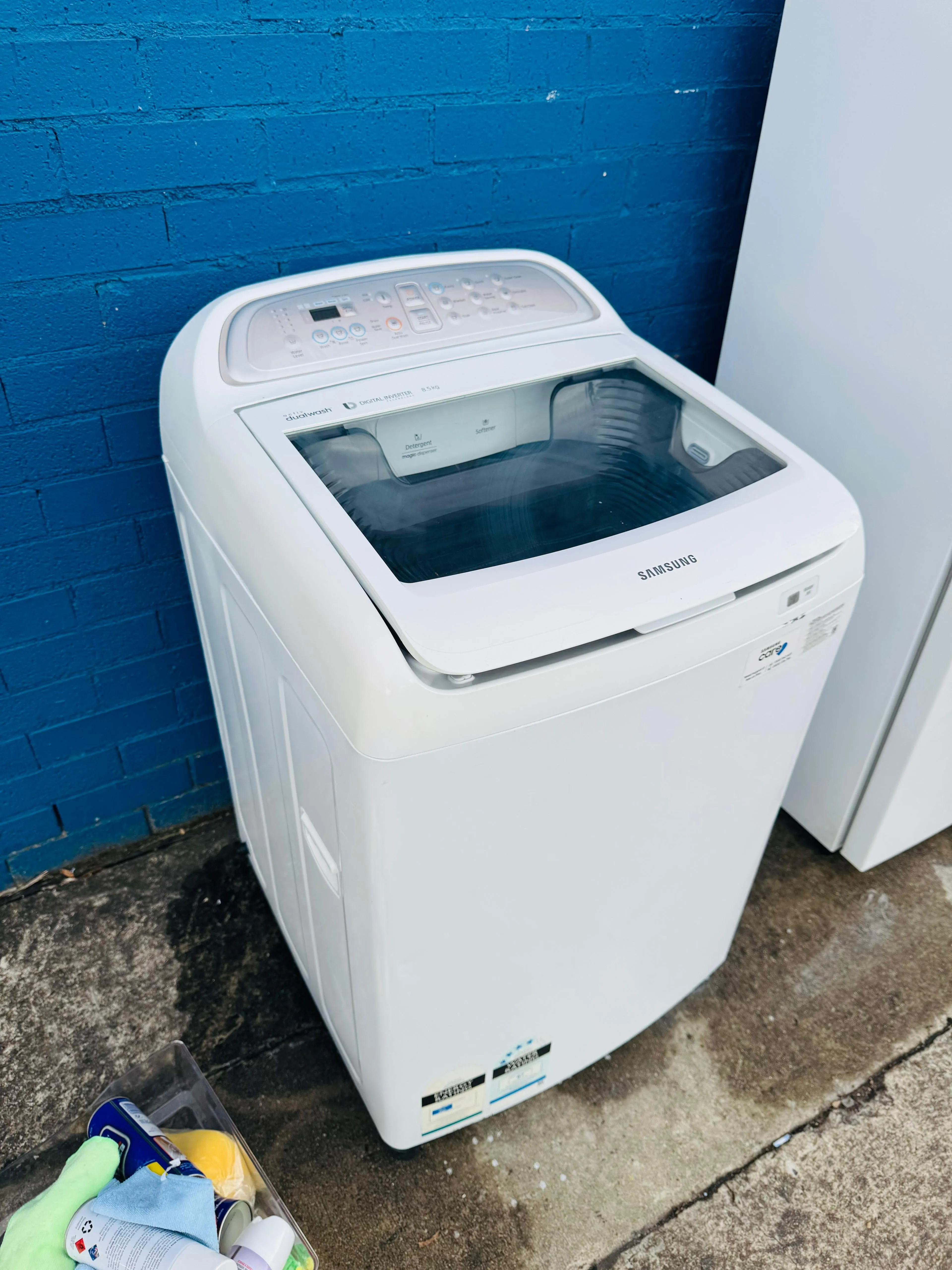 **SAMSUNG 8.5 KGS TOP LOADER WASHING MACHINE**