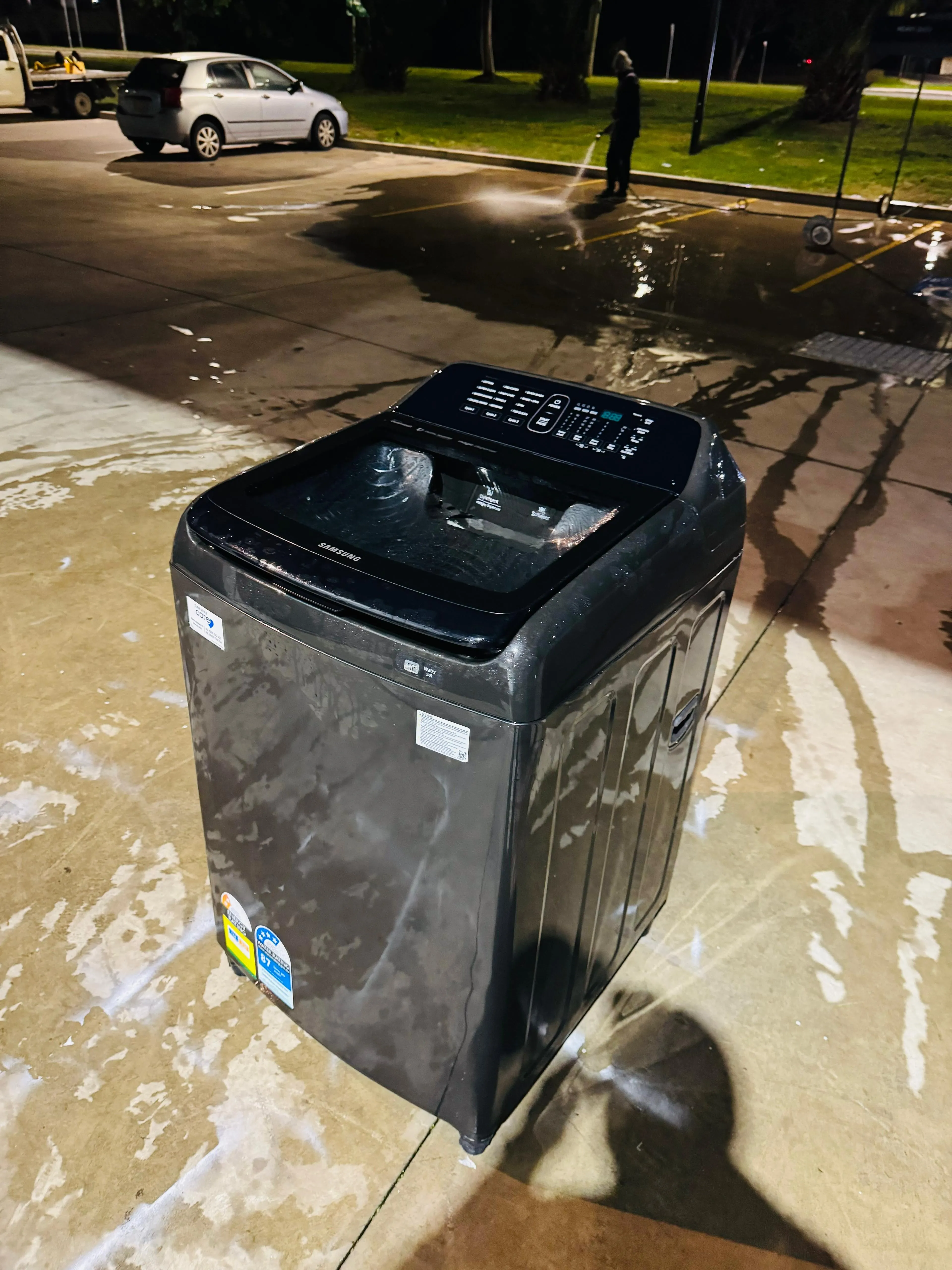 **SAMSUNG 8.5 KGS TOP LOADER WASHING MACHINE**