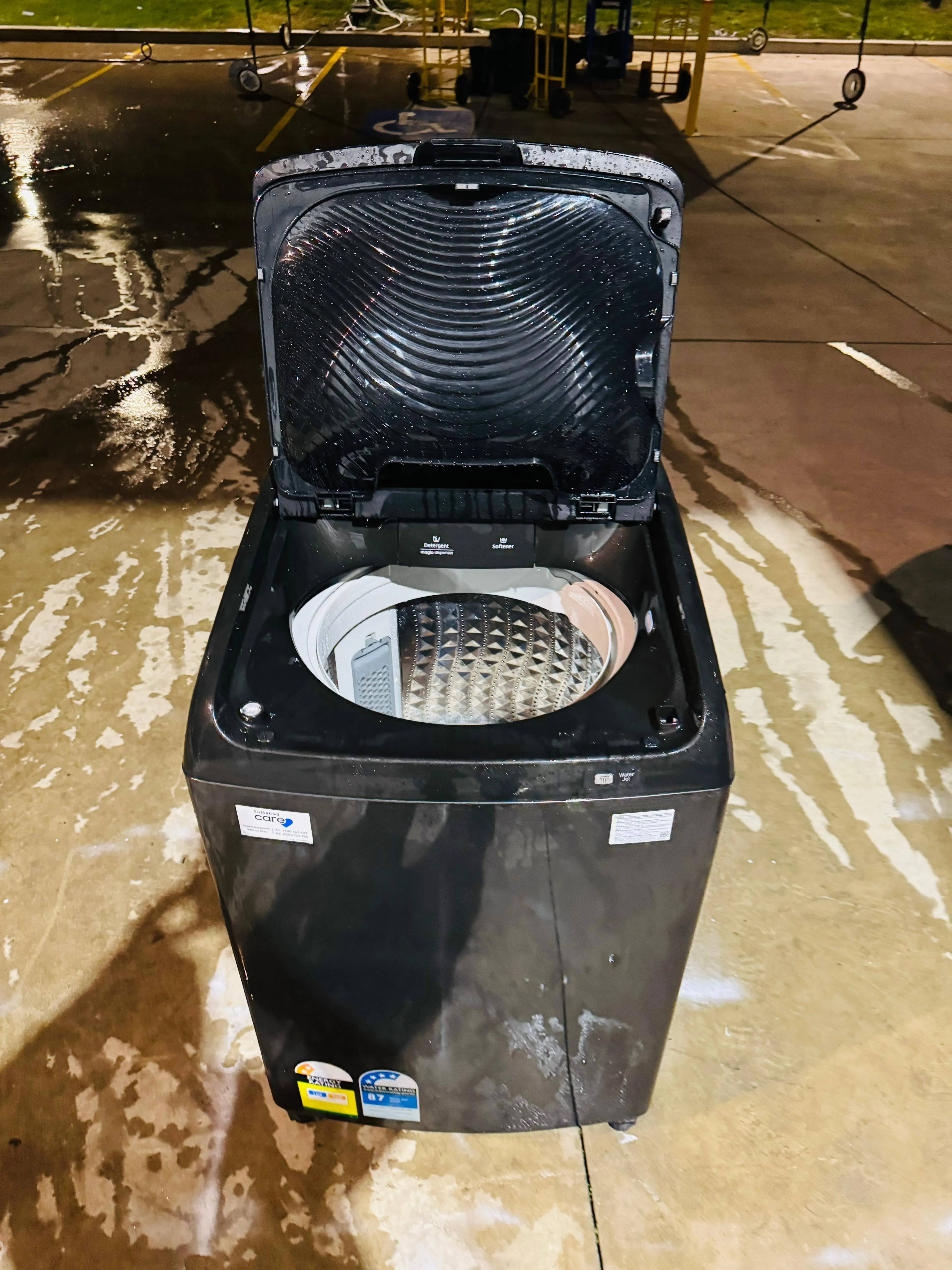 **SAMSUNG 8.5 KGS TOP LOADER WASHING MACHINE**
