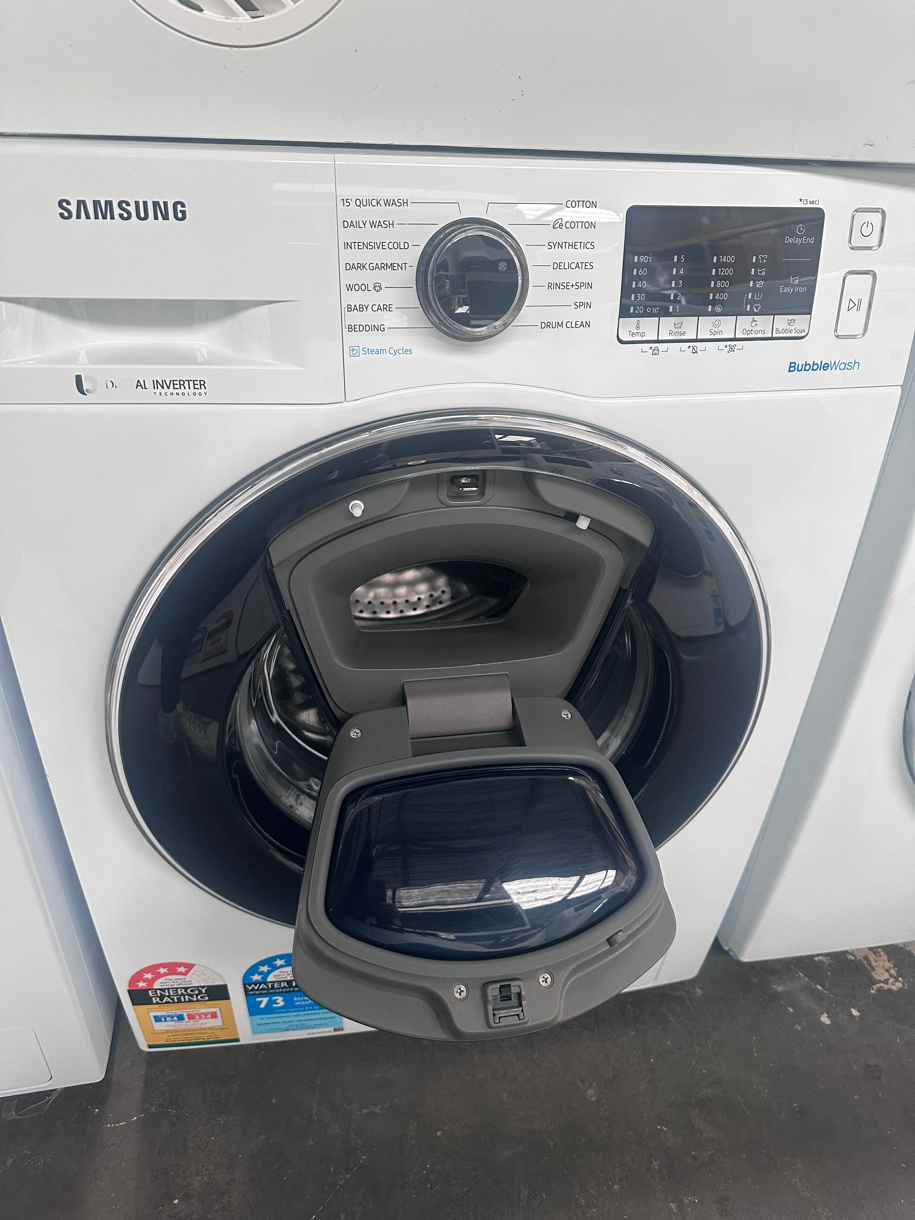 Samsung 8.5Kg AddWash Front Load Washing Machine with Steam [Refurbished]