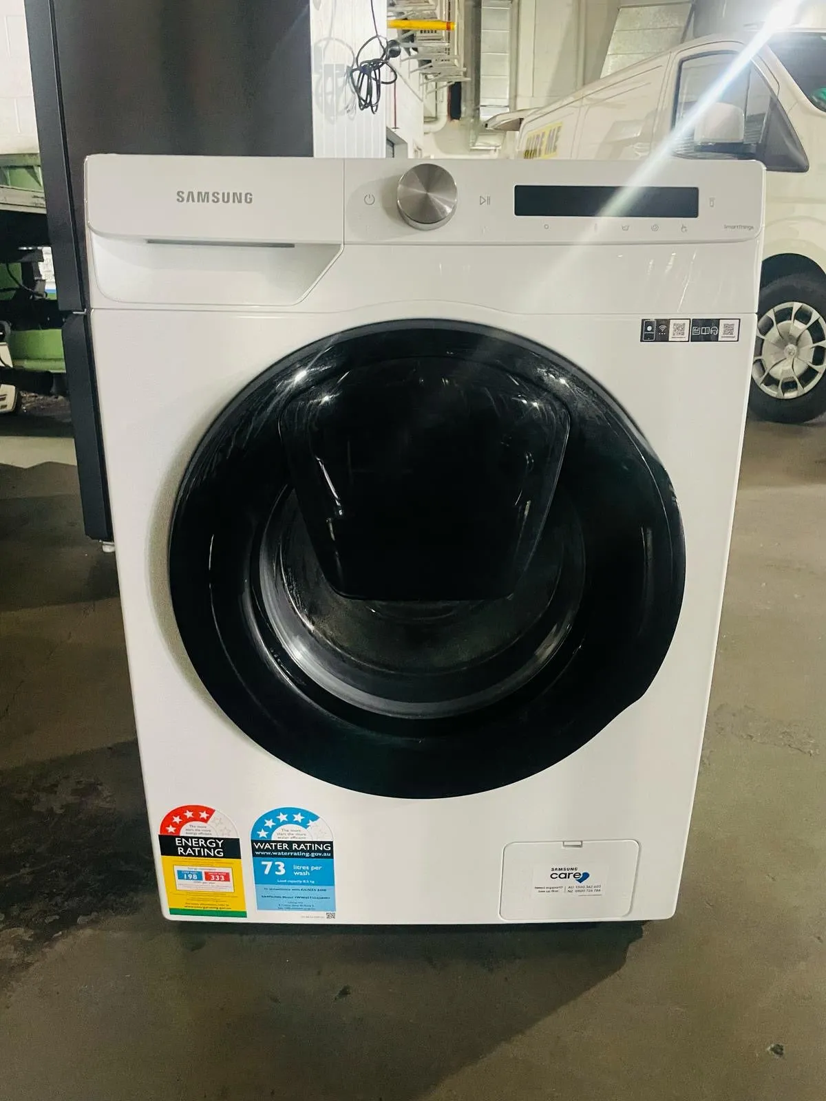 **SAMSUNG 8.5KGS FRONT LOADER WASHING MACHINE**