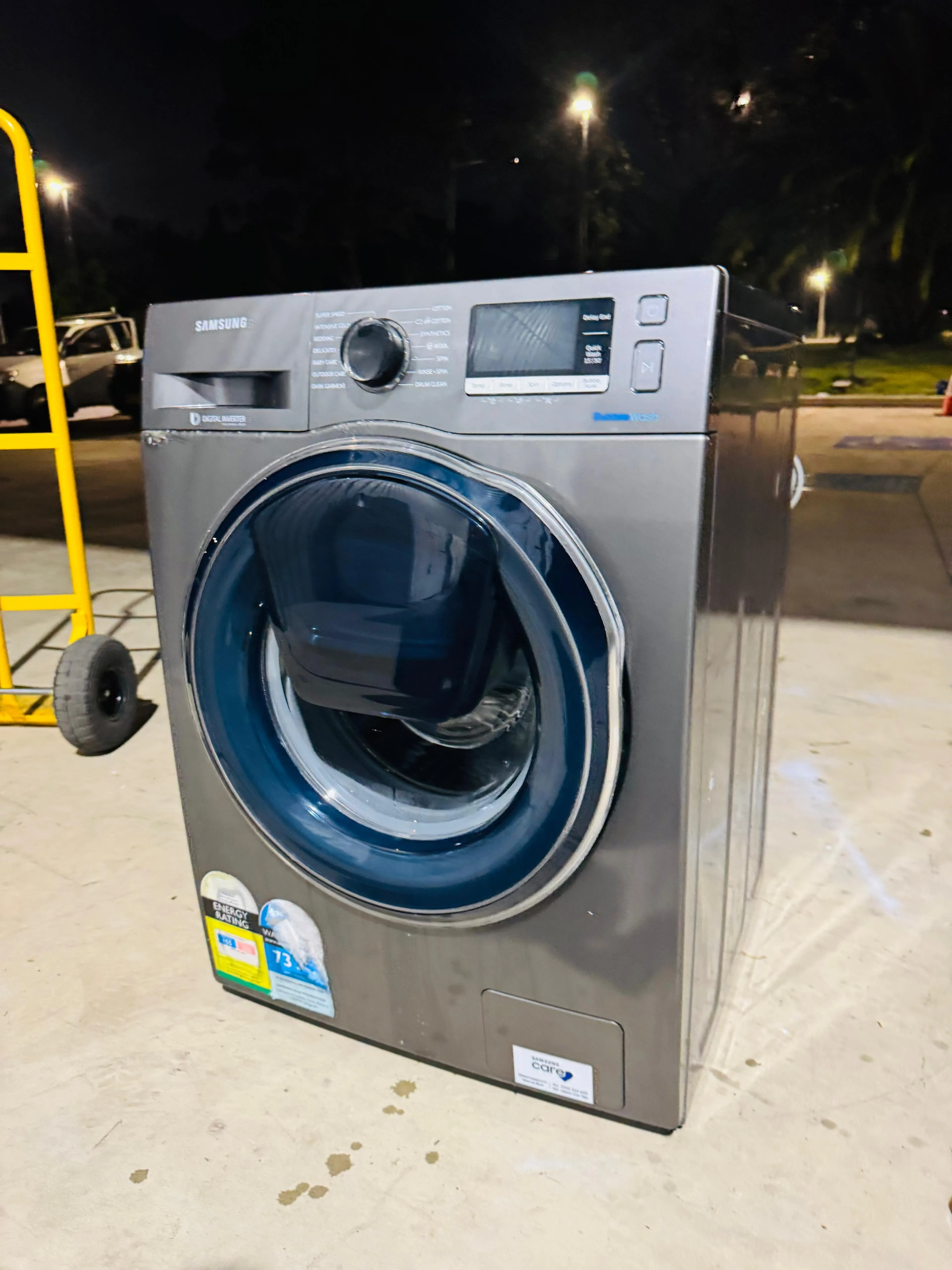 **SAMSUNG 8.5KGS FRONT LOADER WASHING MACHINE**