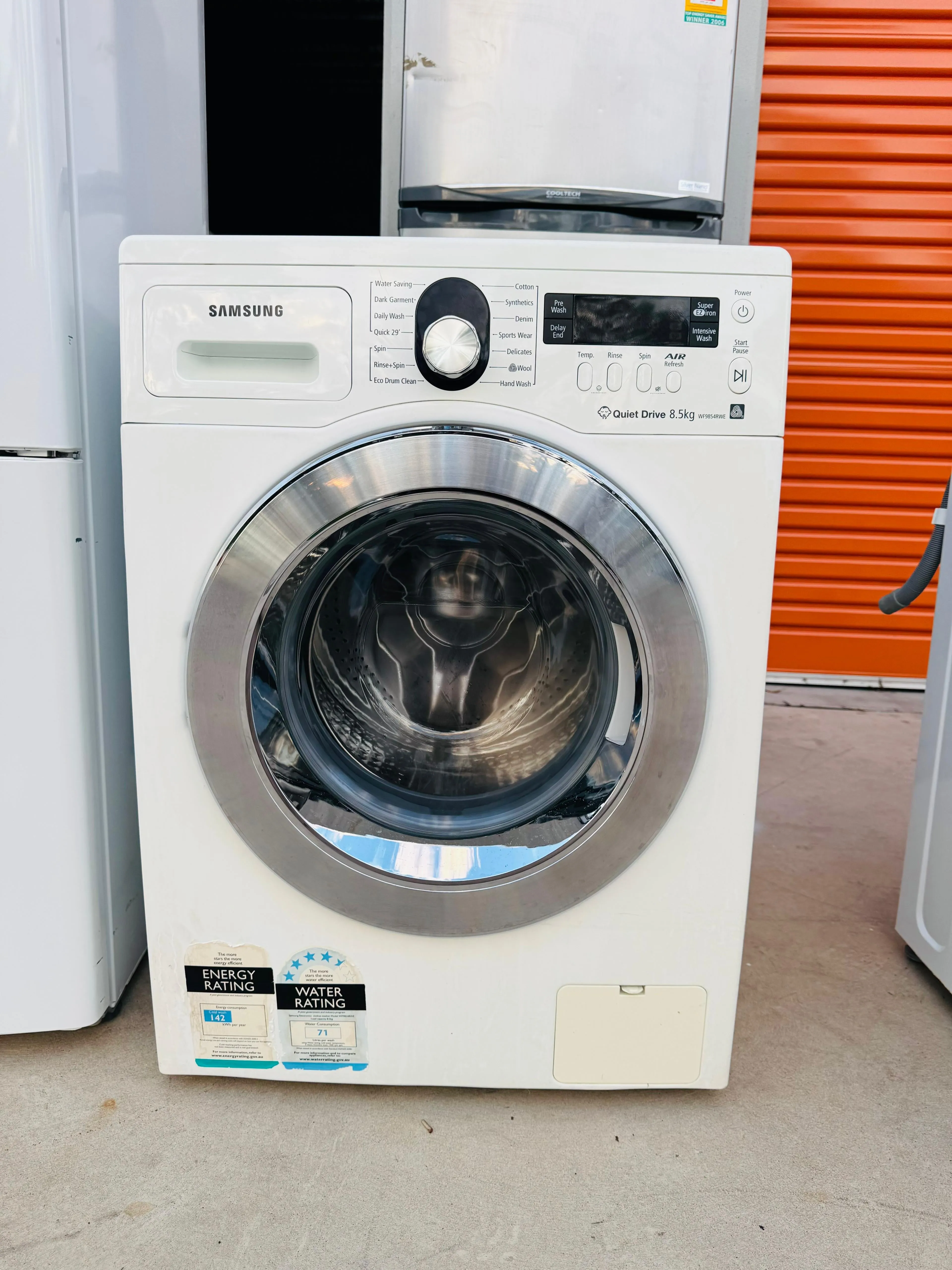**SAMSUNG 8.5KGS FRONT LOADER WASHING MACHINE**