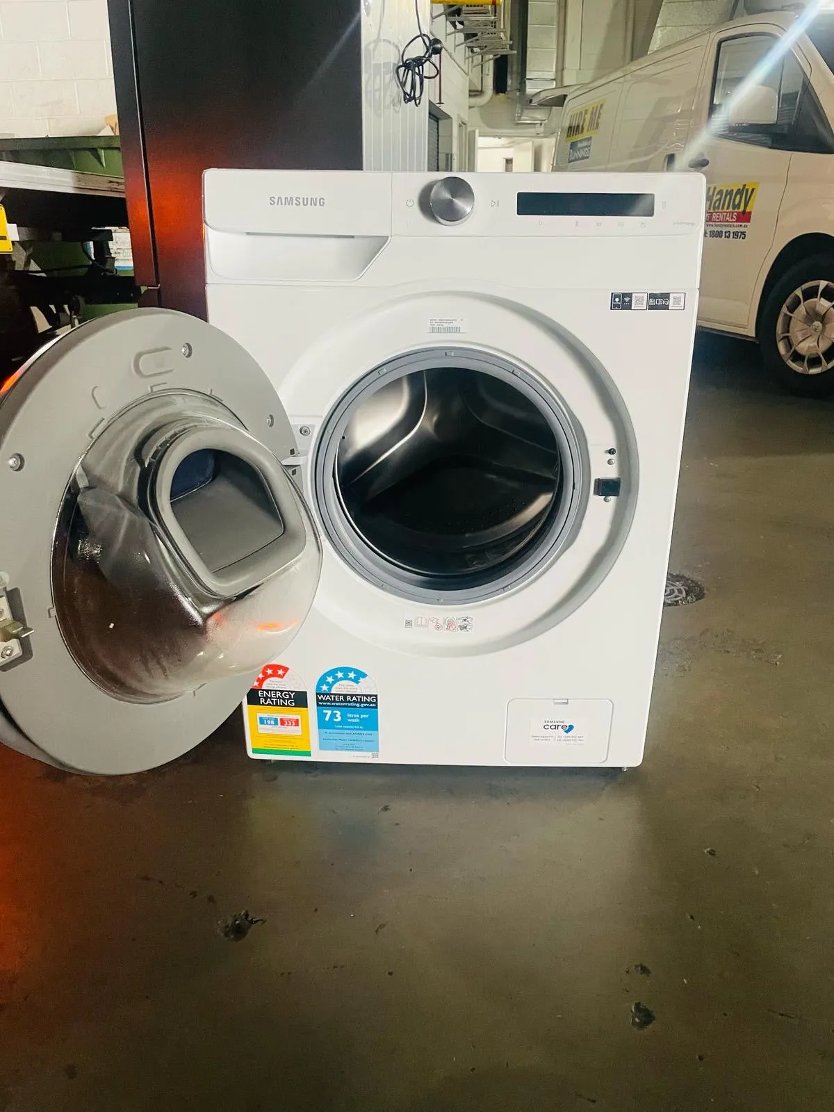 **SAMSUNG 8.5KGS FRONT LOADER WASHING MACHINE**