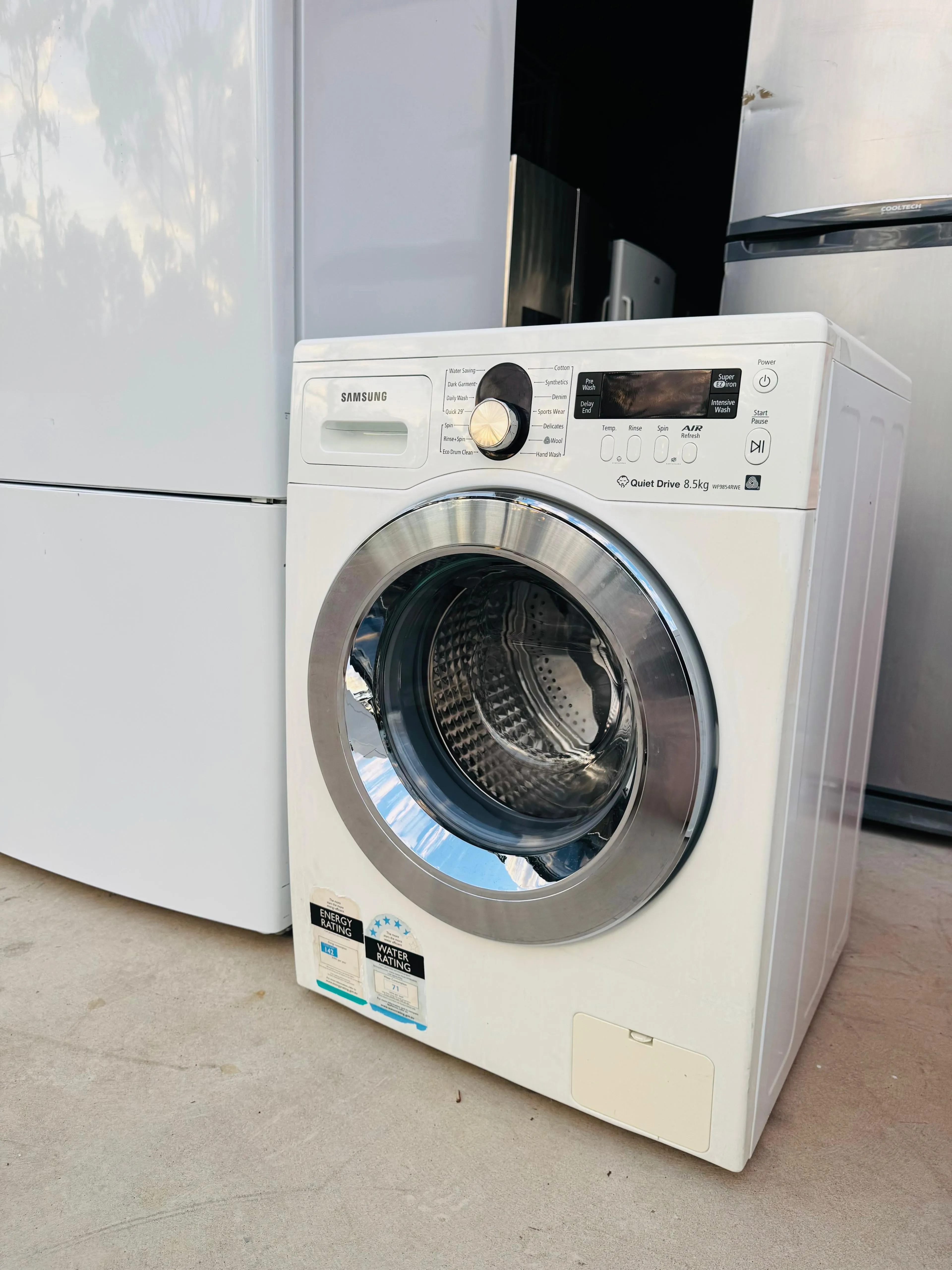 **SAMSUNG 8.5KGS FRONT LOADER WASHING MACHINE**