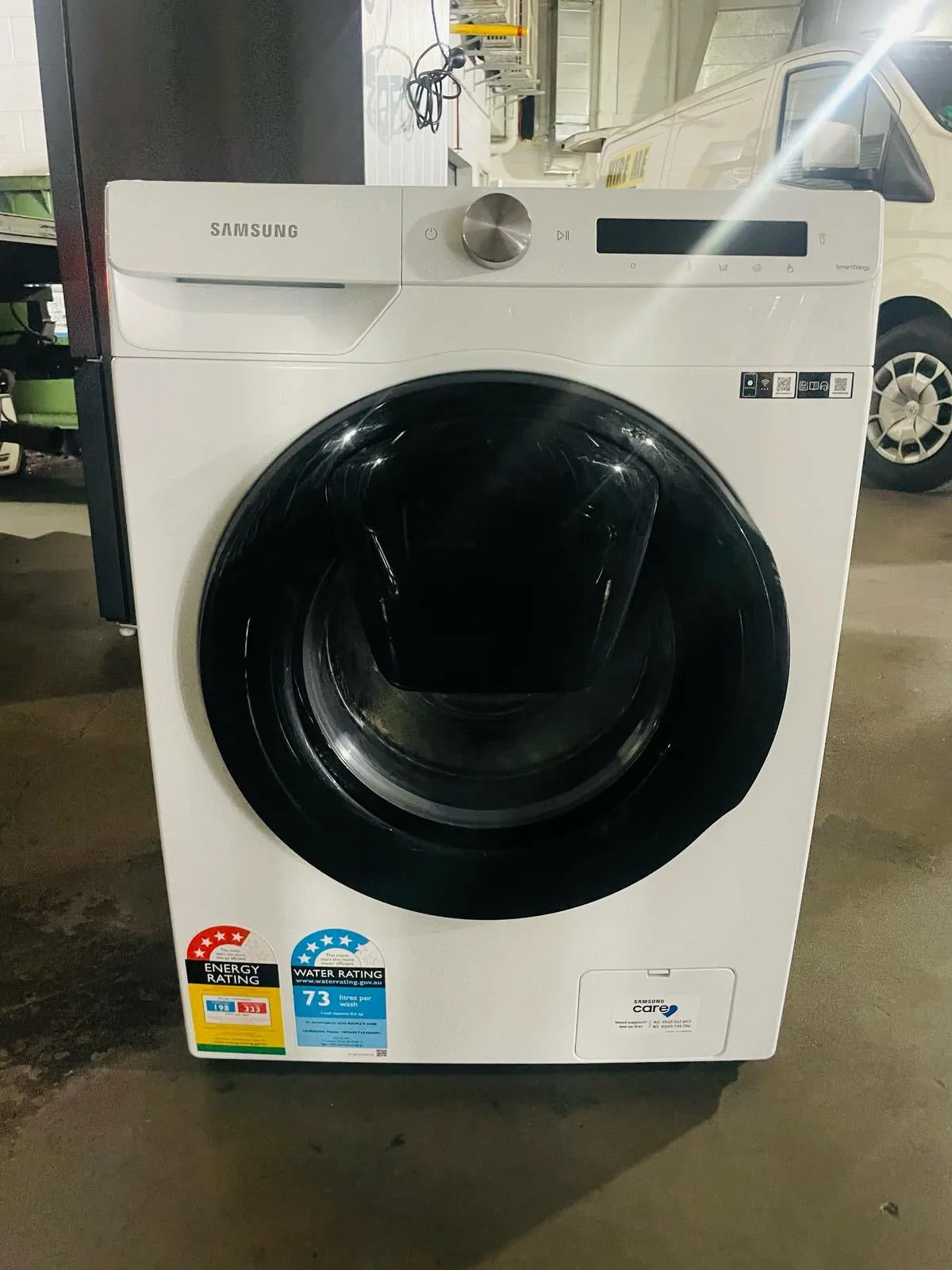 **SAMSUNG 8.5KGS FRONT LOADER WASHING MACHINE**