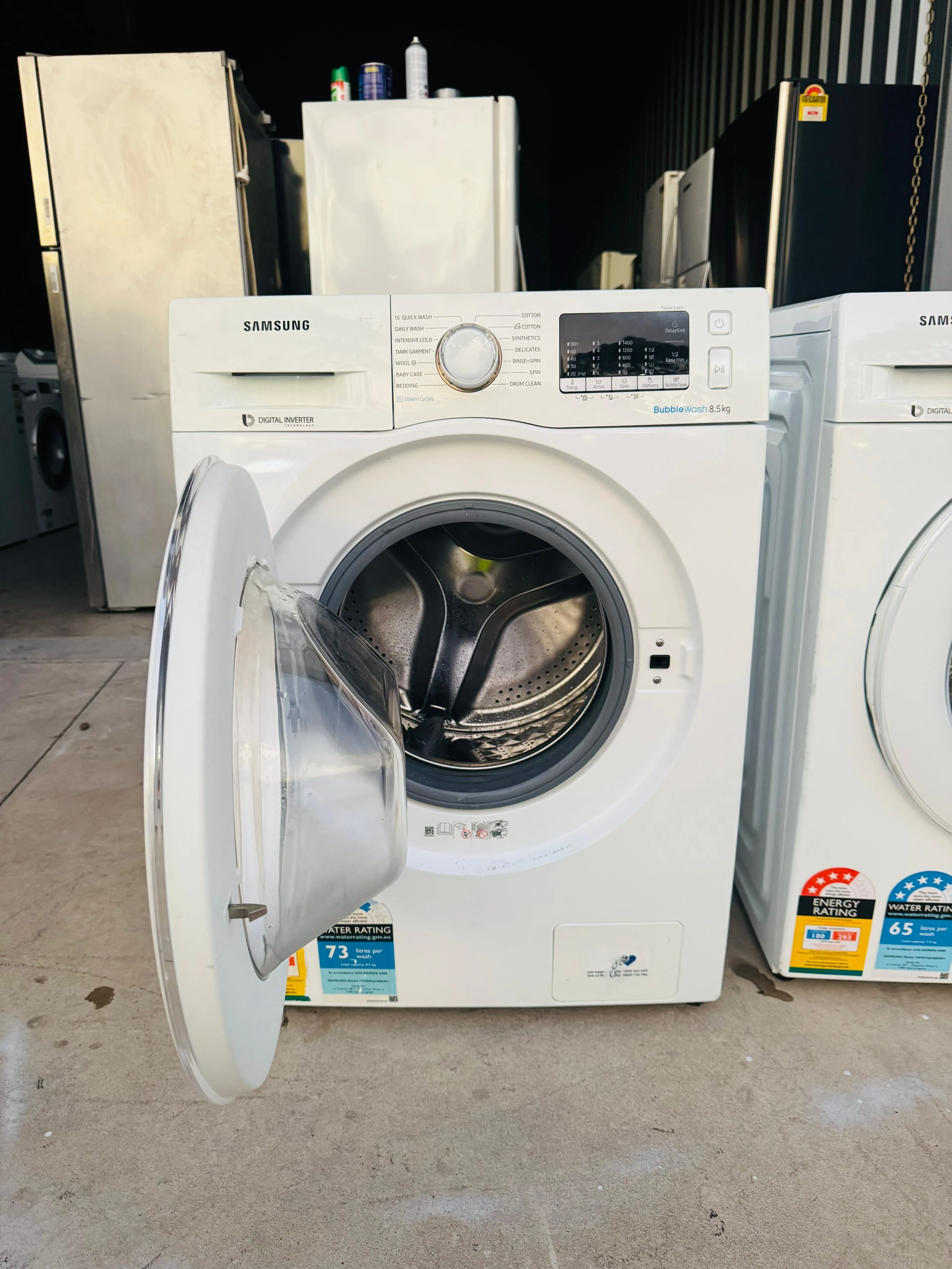 **SAMSUNG 8.5KGS FRONT LOADER WASHING MACHINE**