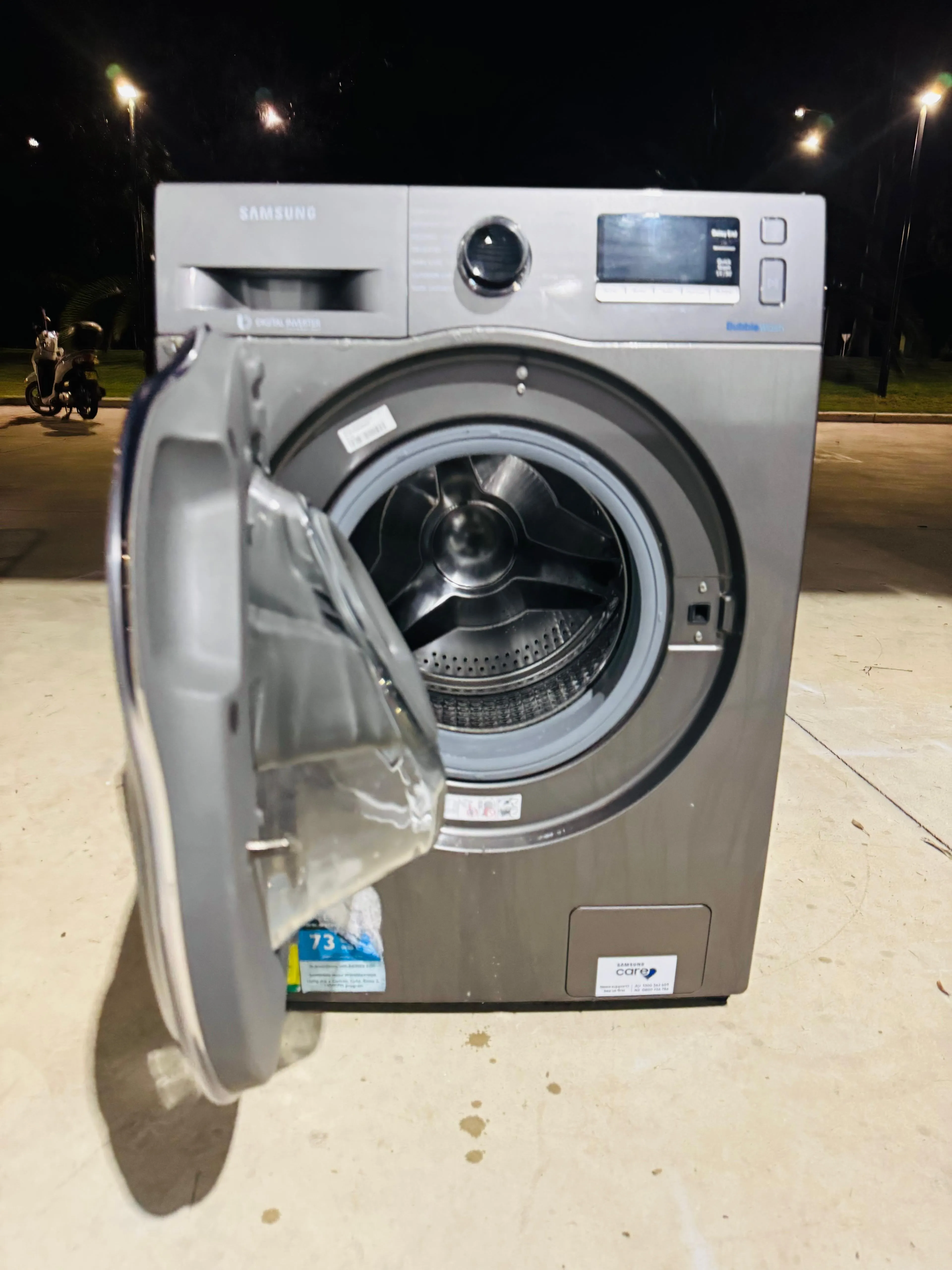 **SAMSUNG 8.5KGS FRONT LOADER WASHING MACHINE**