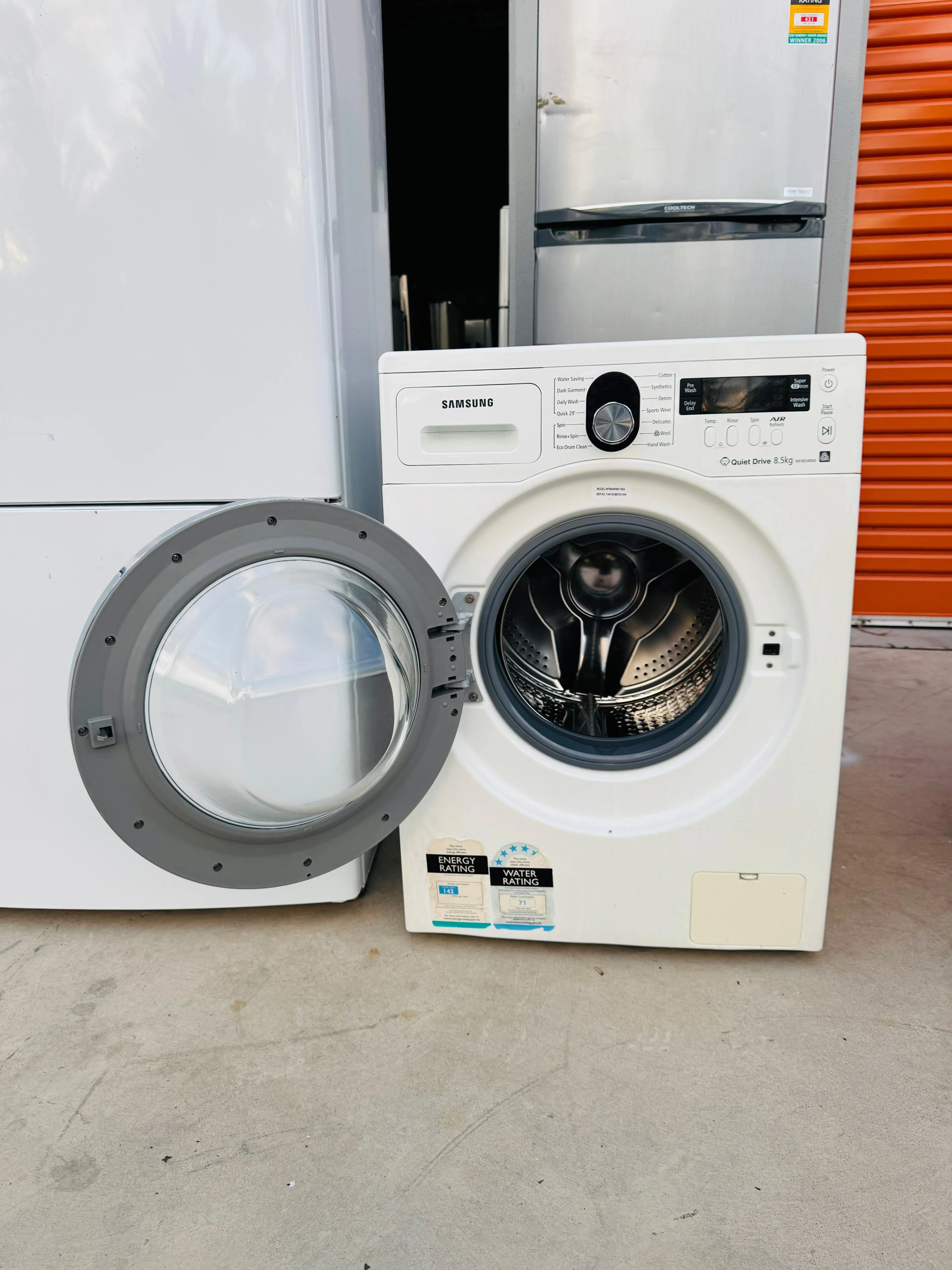 **SAMSUNG 8.5KGS FRONT LOADER WASHING MACHINE**