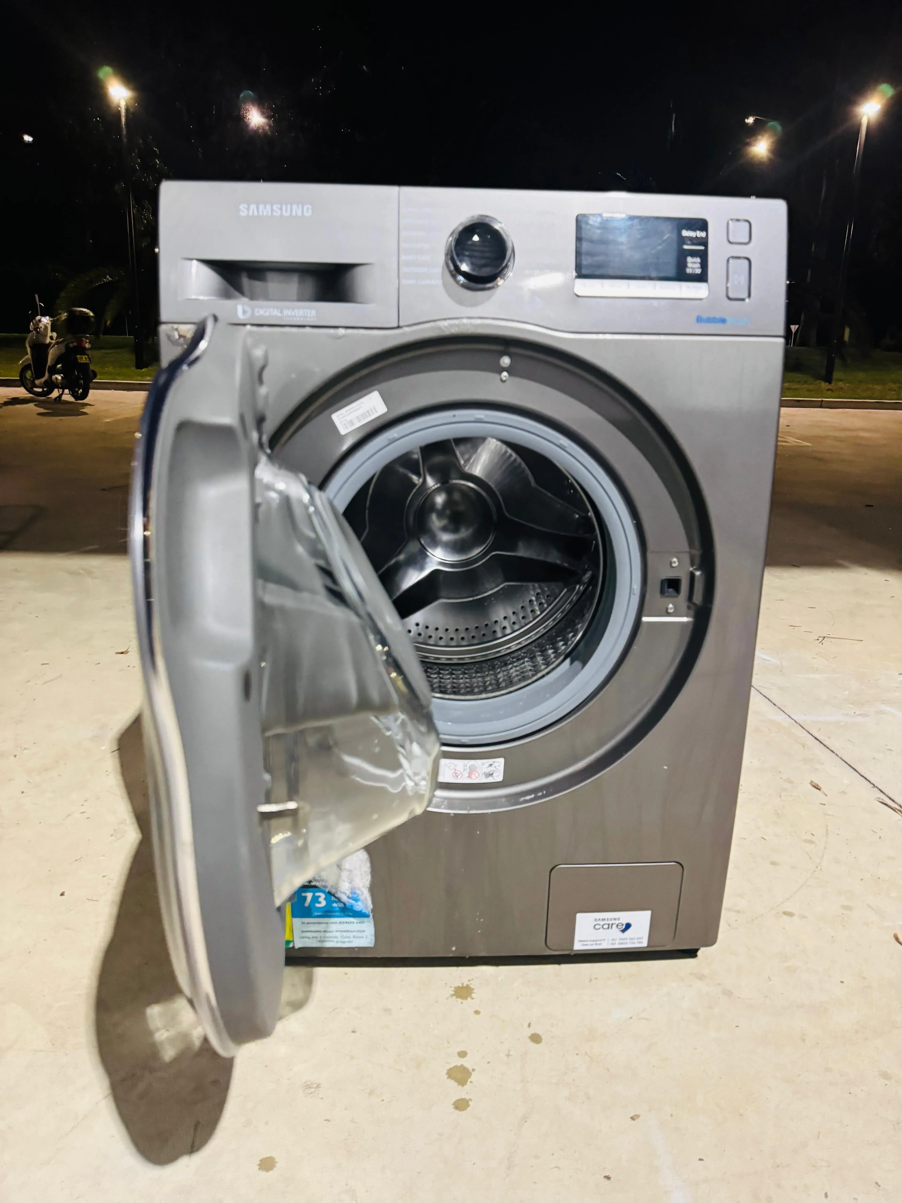 **SAMSUNG 8.5KGS FRONT LOADER WASHING MACHINE**