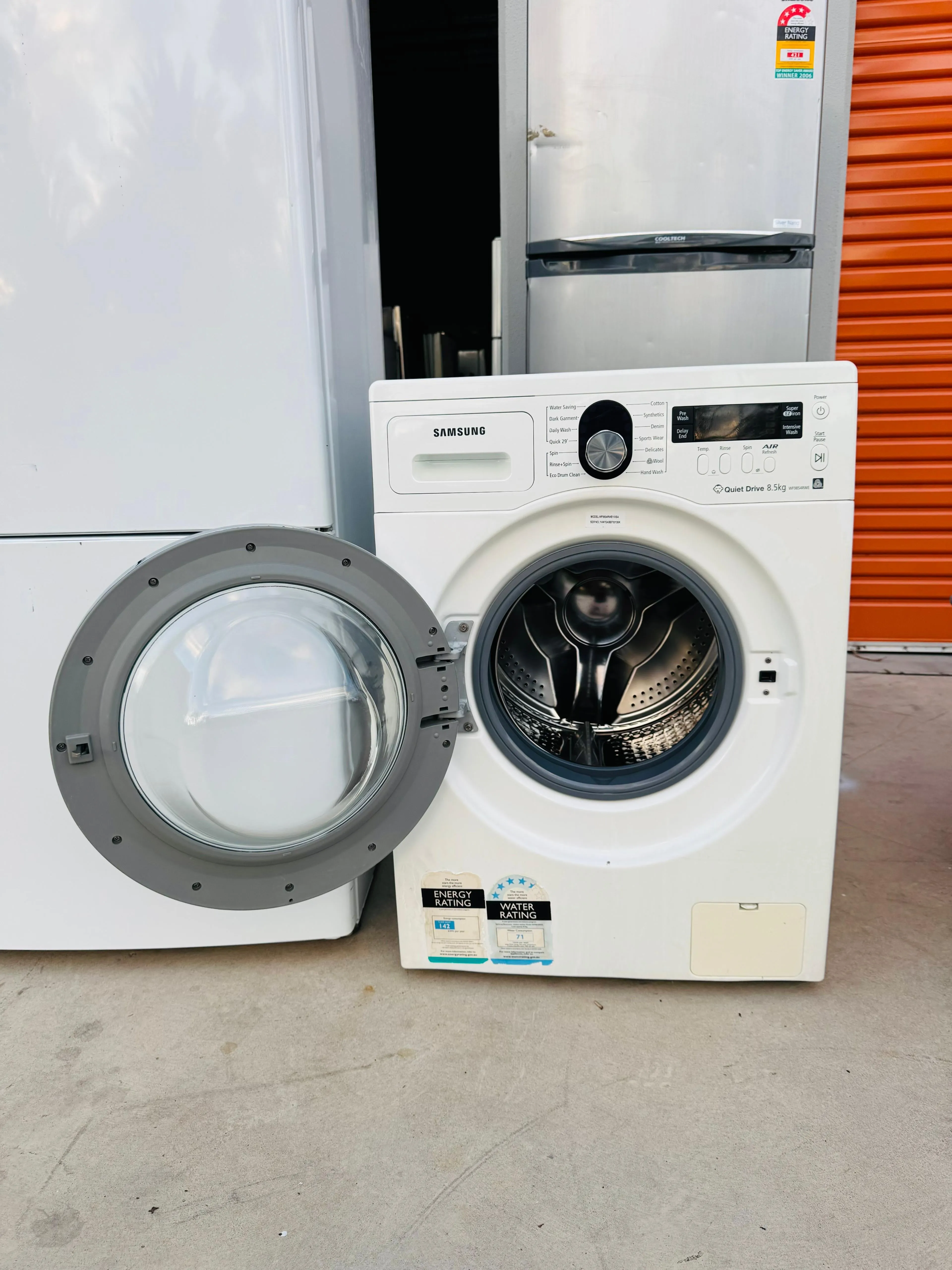 **SAMSUNG 8.5KGS FRONT LOADER WASHING MACHINE**