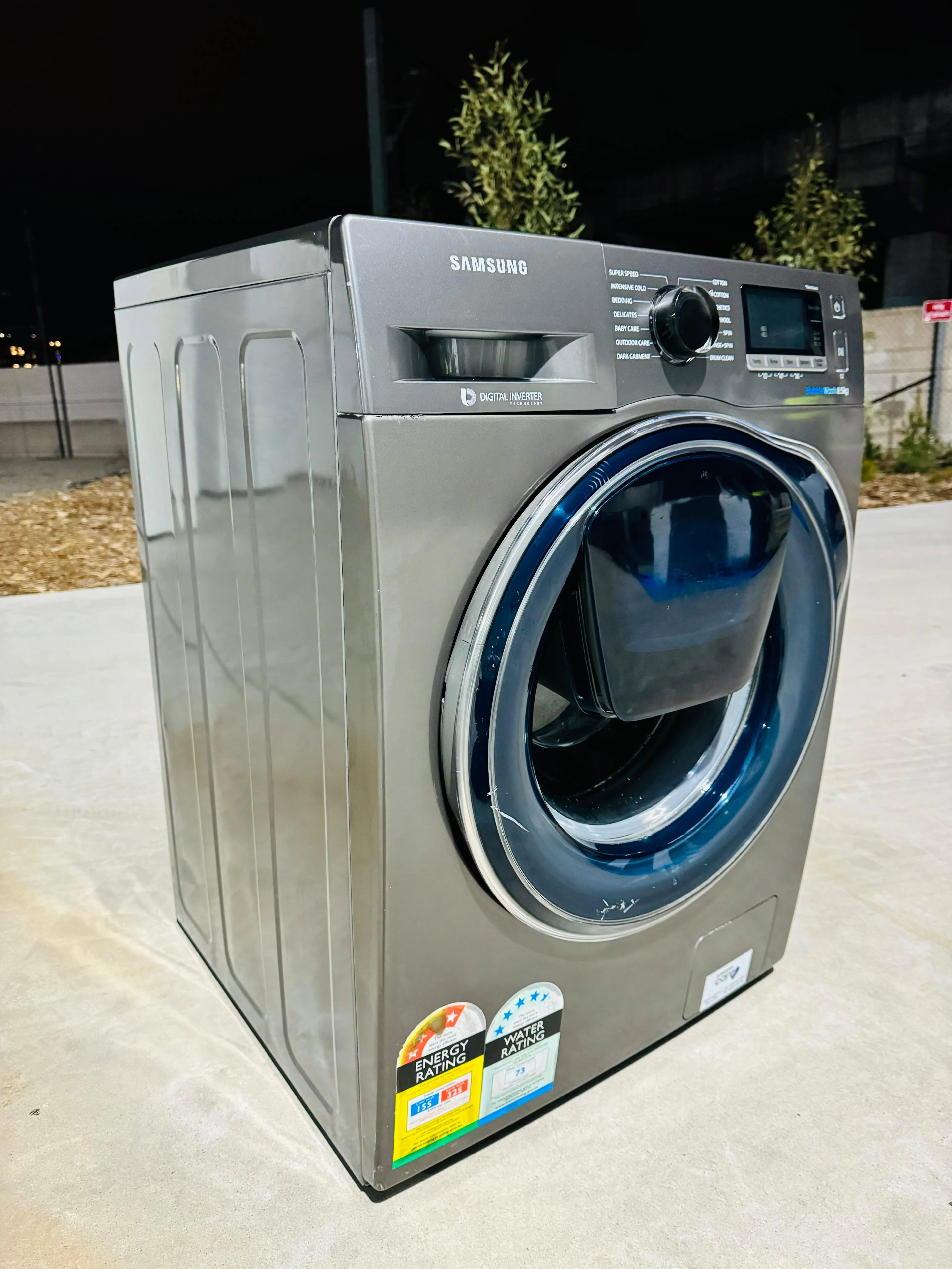 **SAMSUNG 8.5KGS FRONT LOADER WASHING MACHINE**