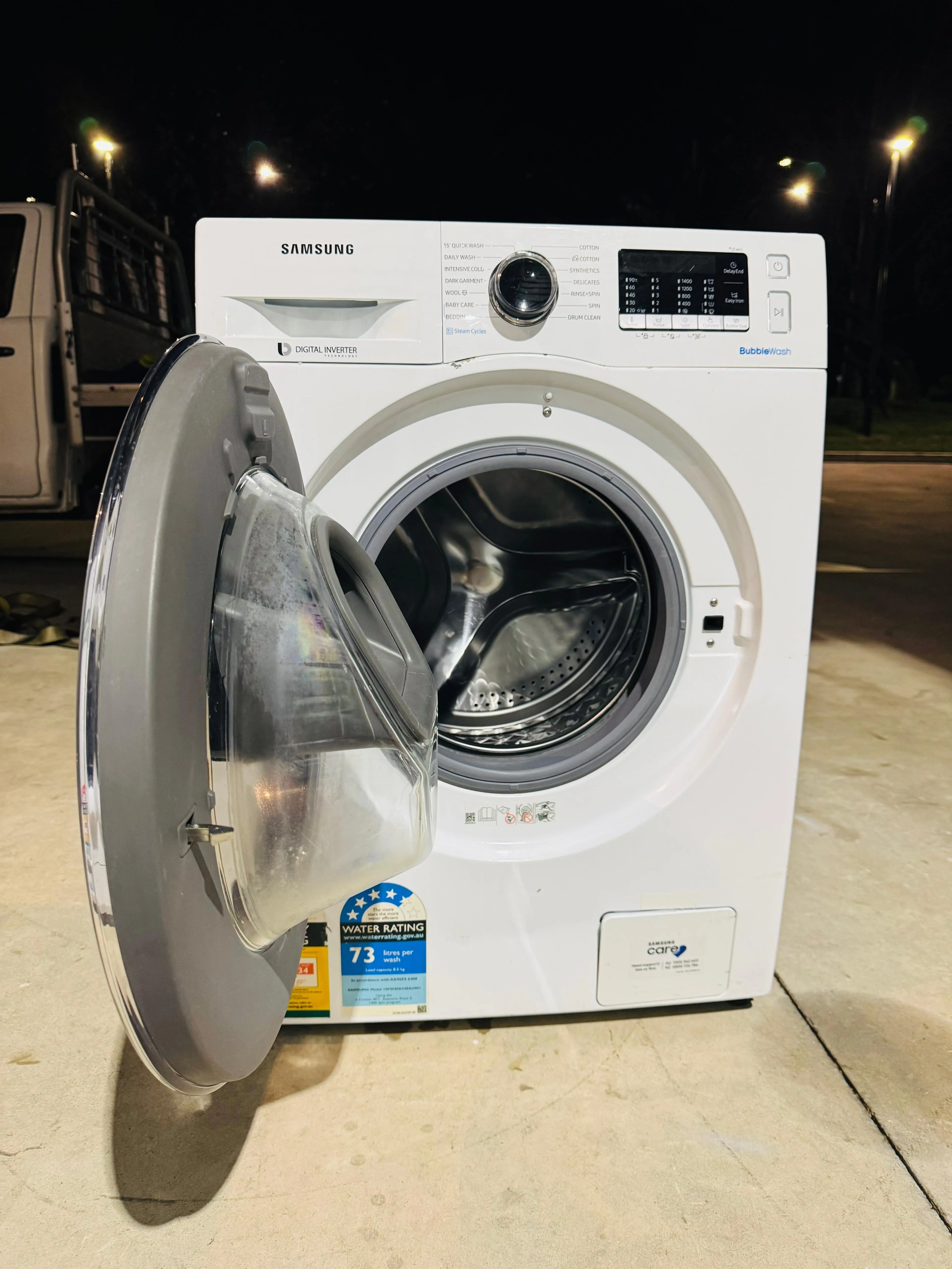 **SAMSUNG 8.5KGS FRONT LOADER WASHING MACHINE**