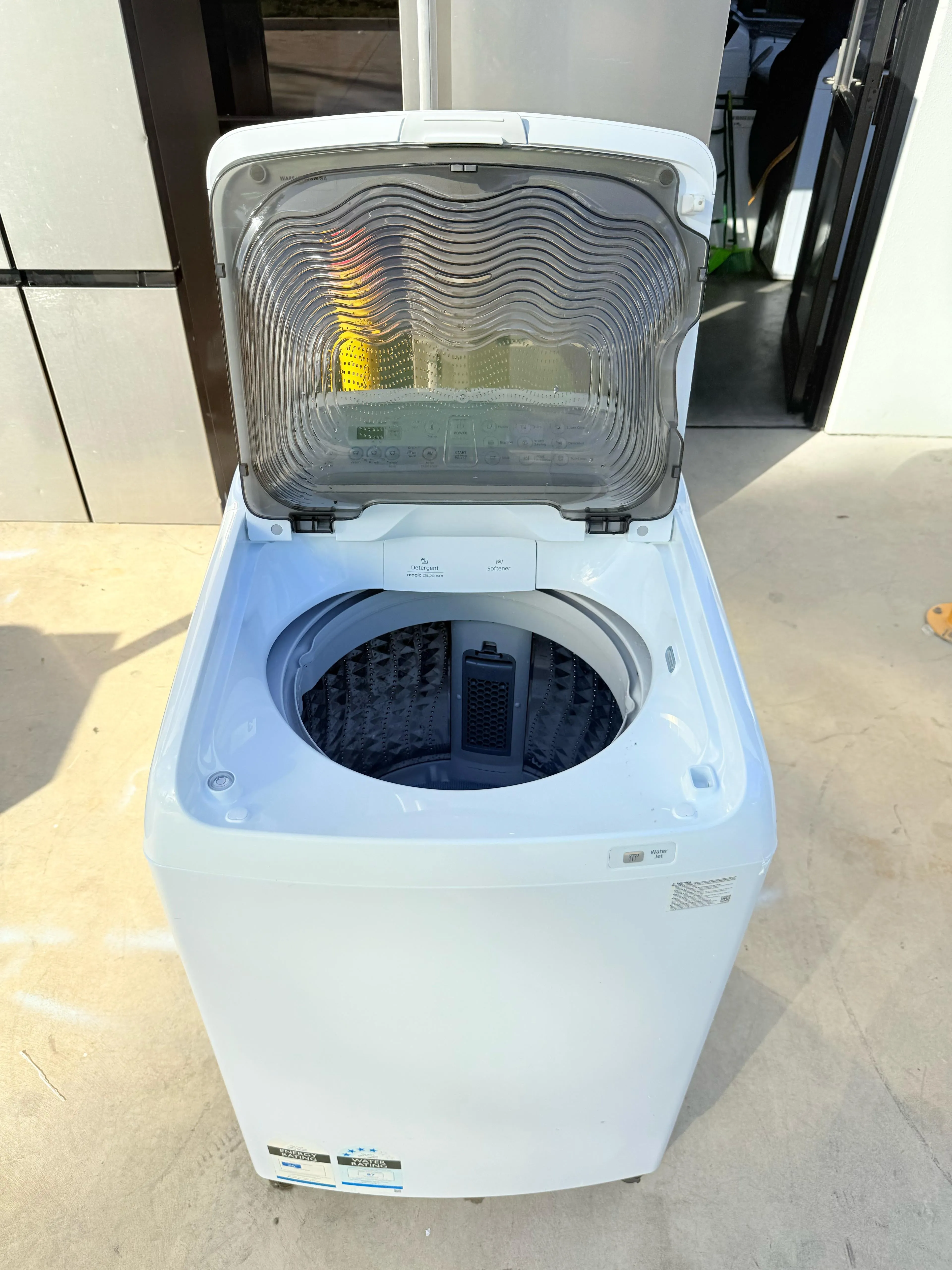 **SAMSUNG 8.5KGS TOP LOADER WASHING MACHINE**