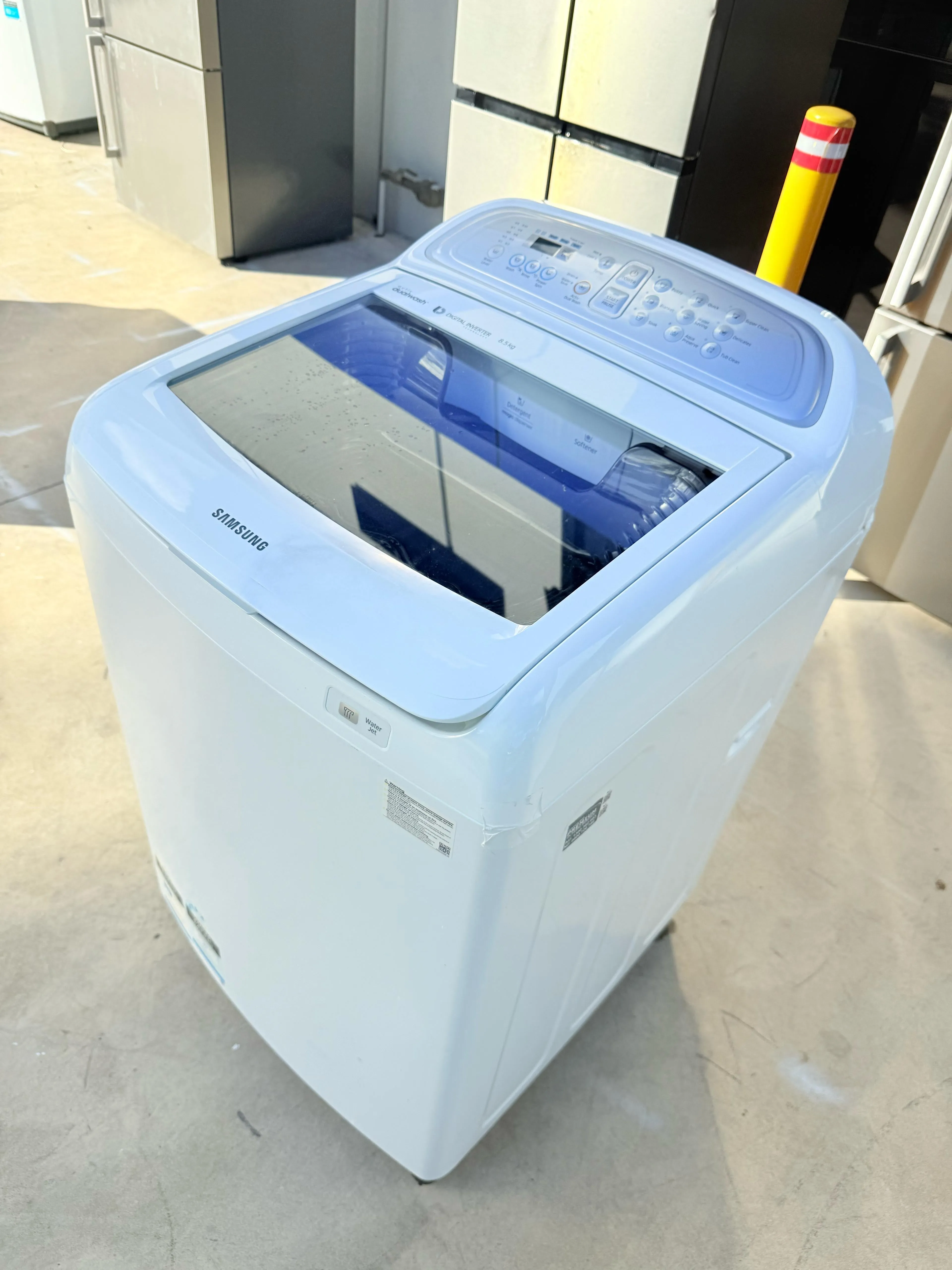 **SAMSUNG 8.5KGS TOP LOADER WASHING MACHINE**