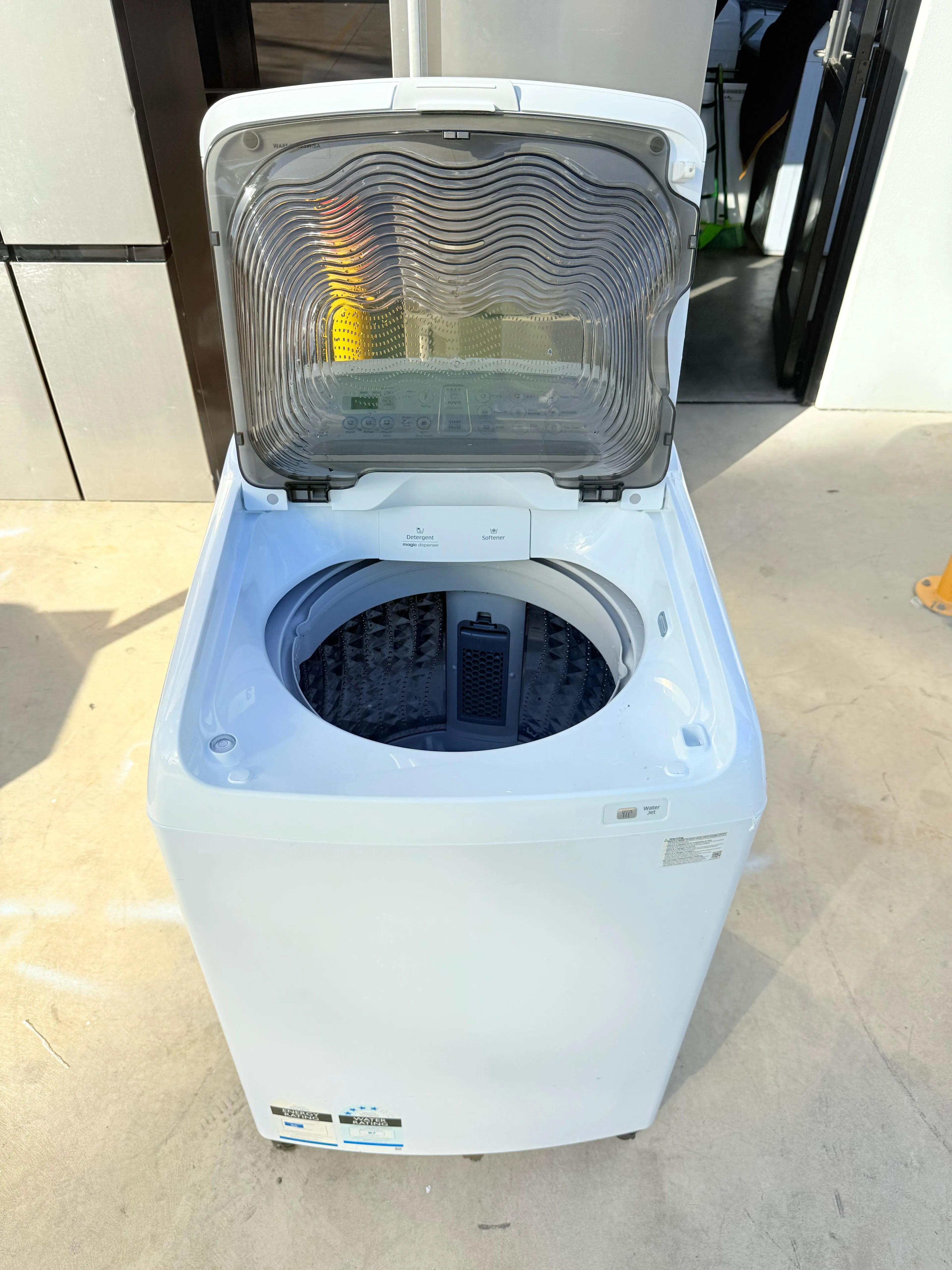 **SAMSUNG 8.5KGS TOP LOADER WASHING MACHINE**