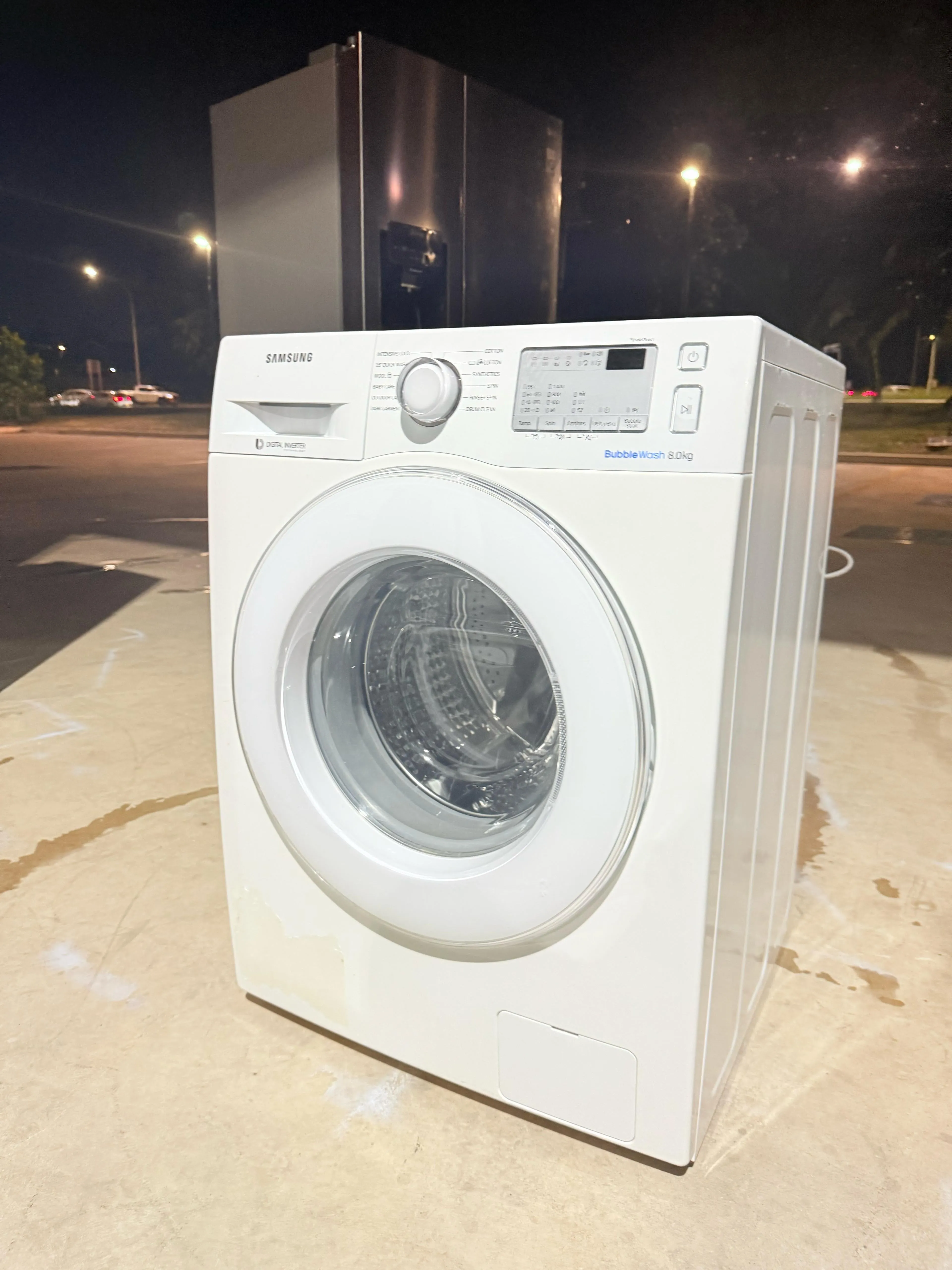 **SAMSUNG 8KGS FRONT LOADER WASHING MACHINE**